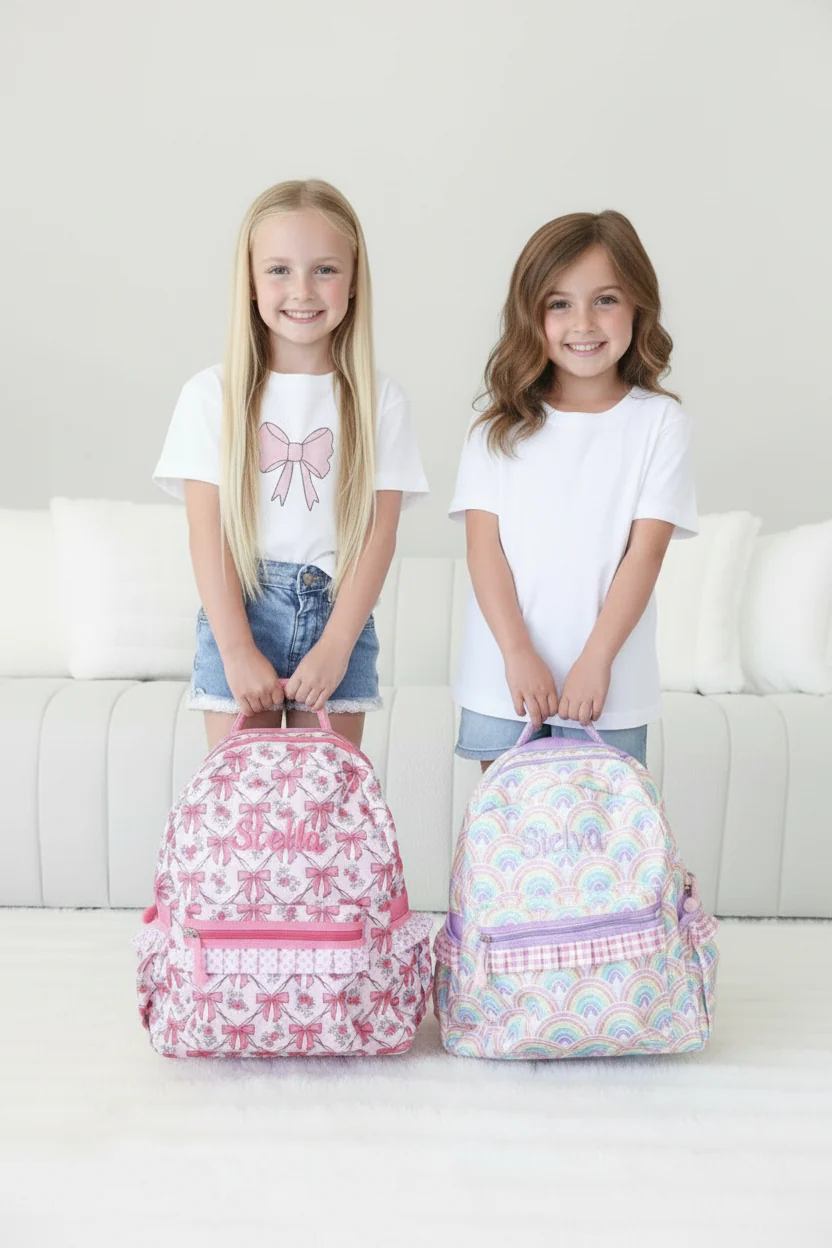 Kids Embroidered Backpacks - Image 125