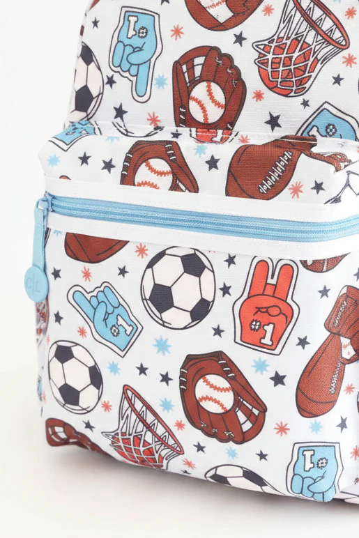Kids Embroidered Backpack | Half Time - Image 14