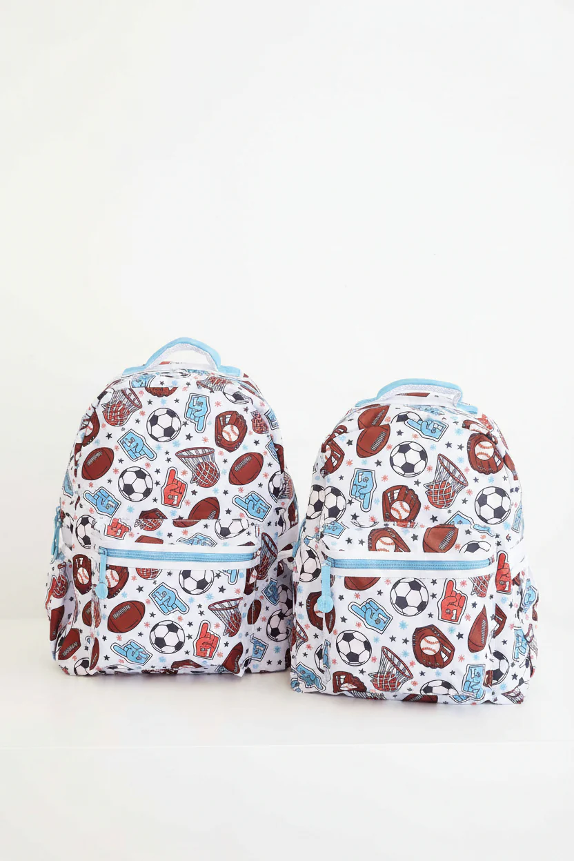 Kids Embroidered Backpack | Half Time - Image 13