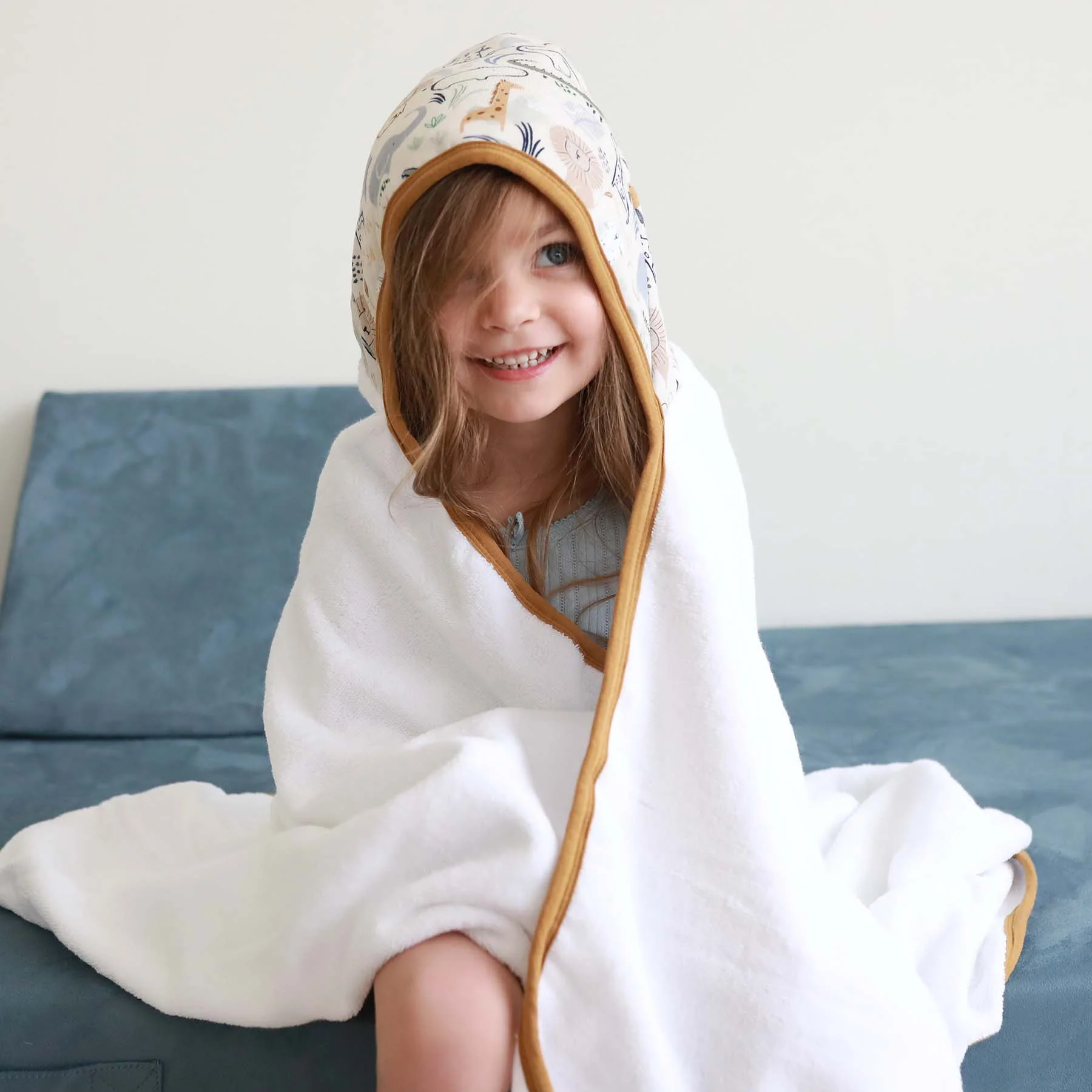 Kids Bamboo Hooded Towels - Image 6