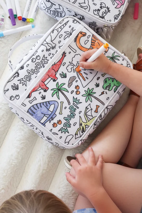 Kids Colorable Lunchbox | Jurassic Playground - Image 10