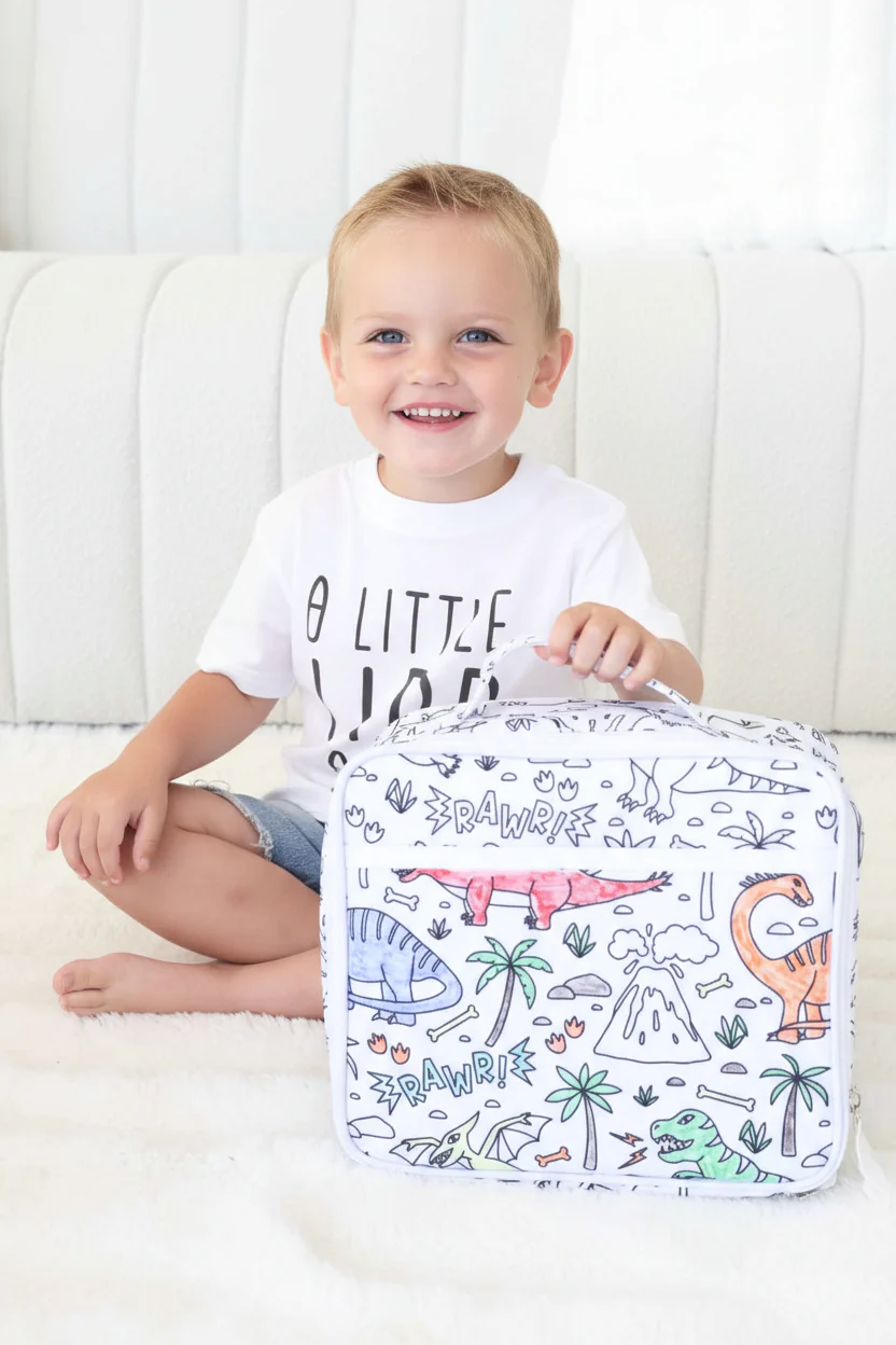 Kids Colorable Lunchbox | Jurassic Playground - Image 4