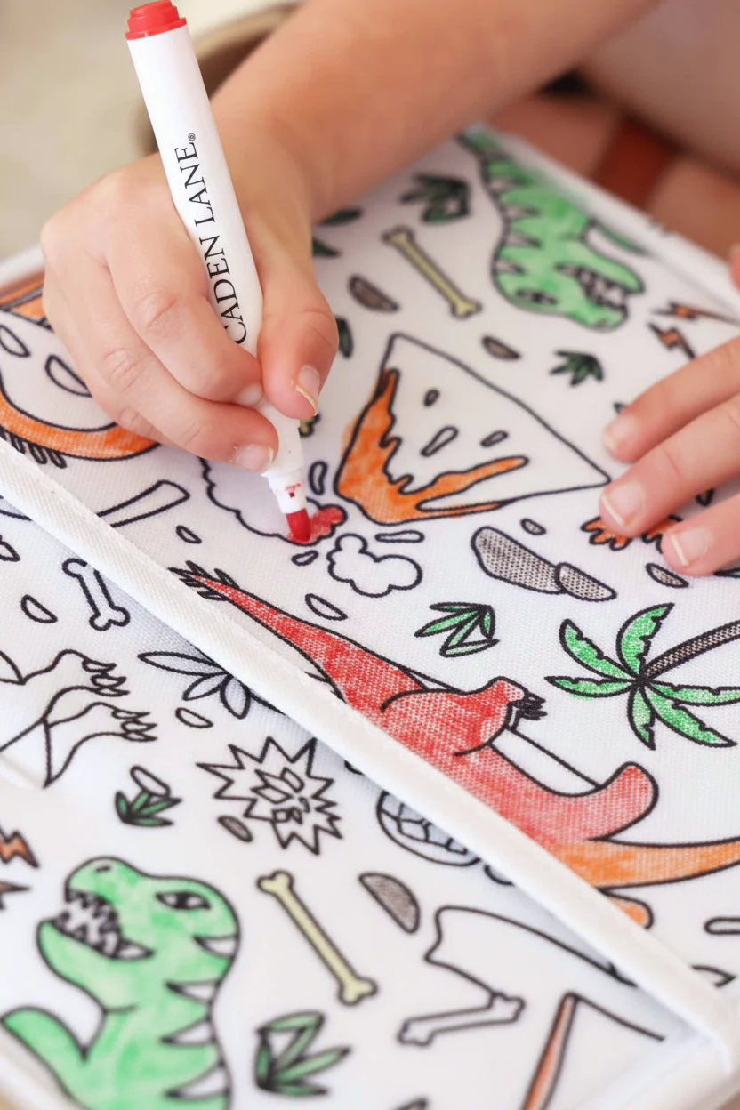 Kids Colorable Lunchbox | Jurassic Playground - Image 8