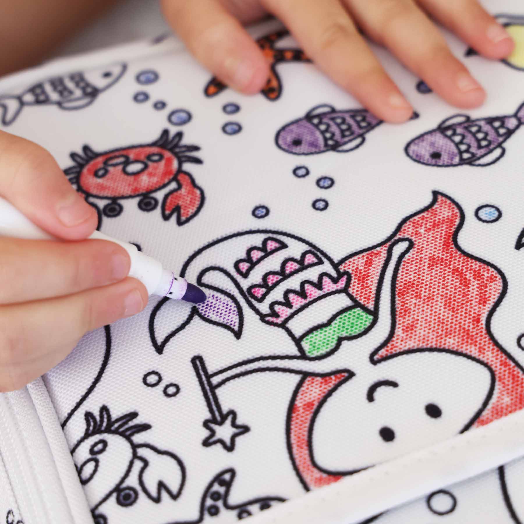 Kids Colorable Lunchbox | Mermaid Magic - Image 5