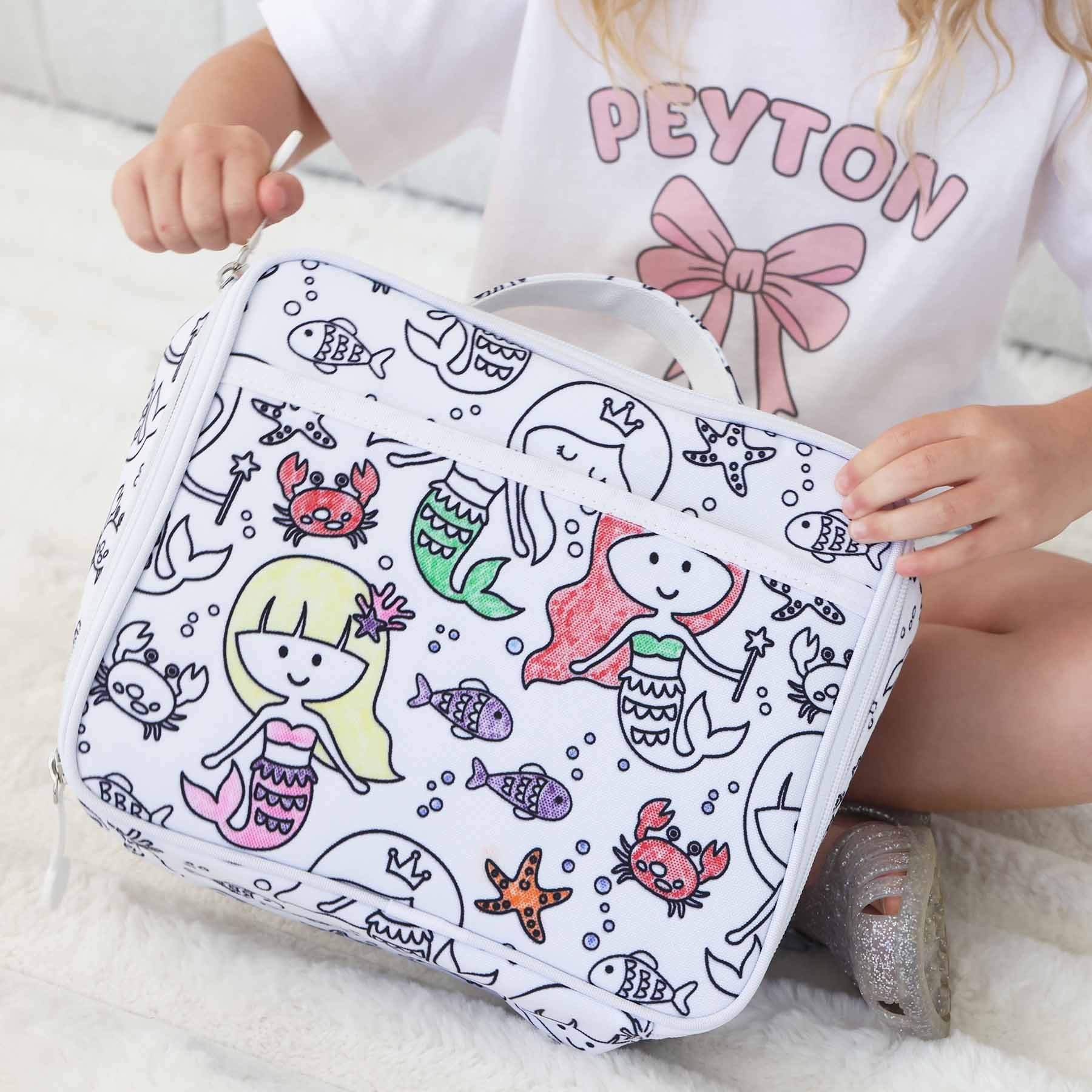 Kids Colorable Lunchbox | Mermaid Magic - Image 6