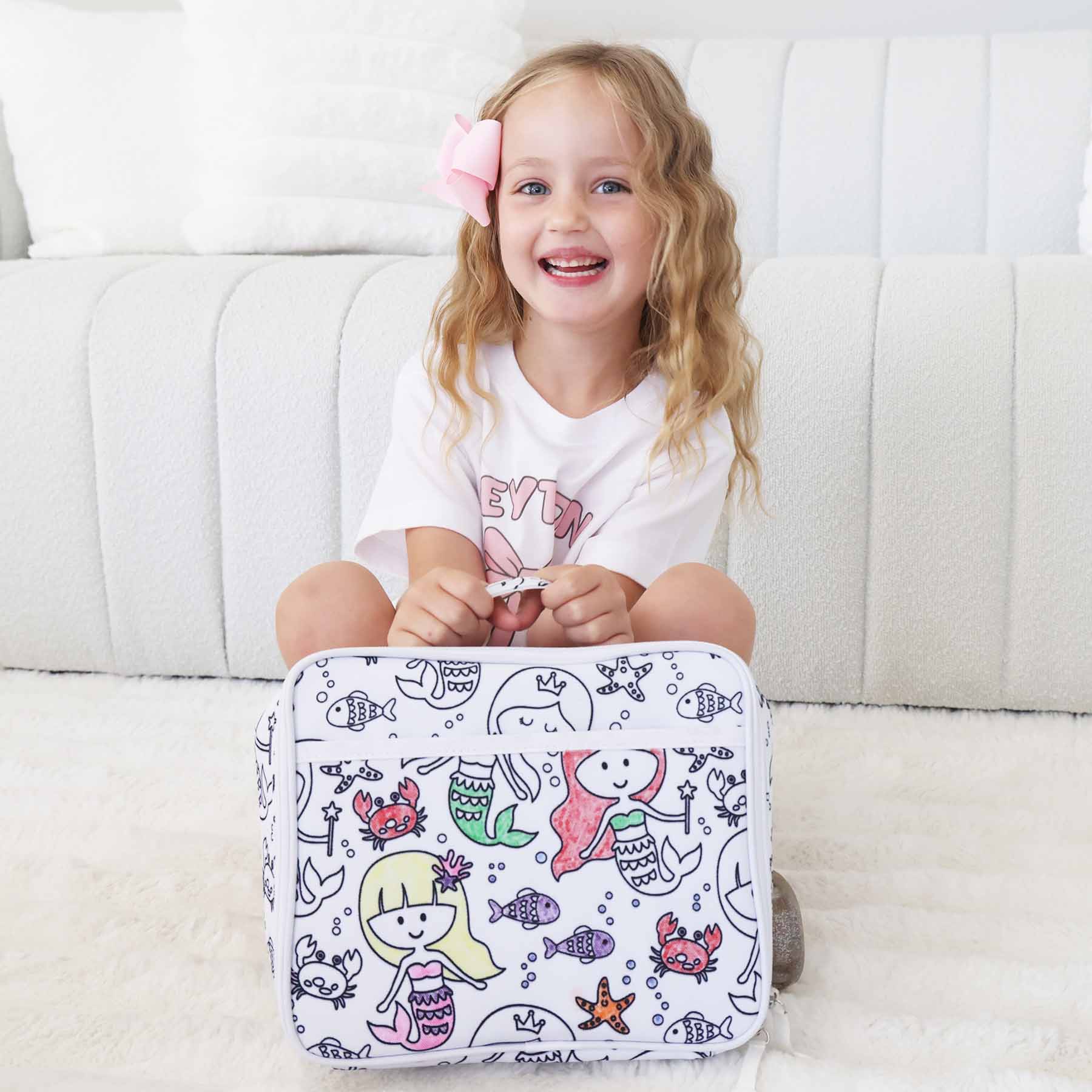 Kids Colorable Lunchbox | Mermaid Magic - Image 9