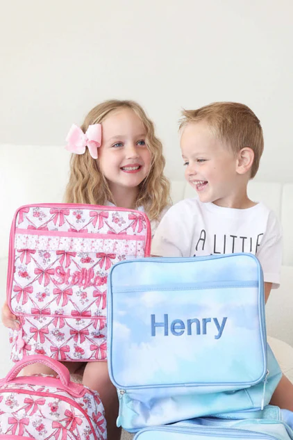Kids Embroidered Lunchboxes