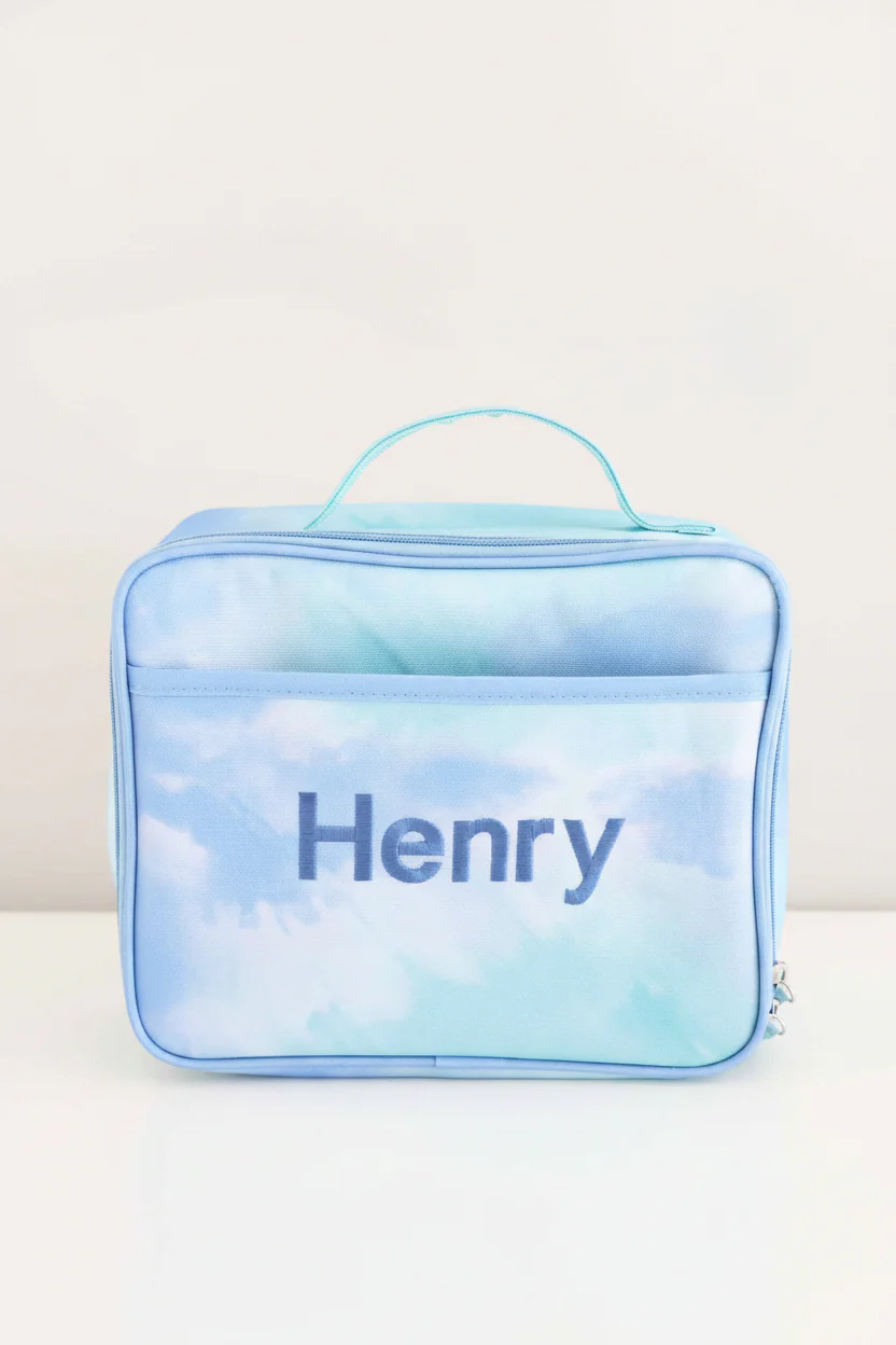 Kids Embroidered Lunchbox | Tie-Dye Skies - Image 4
