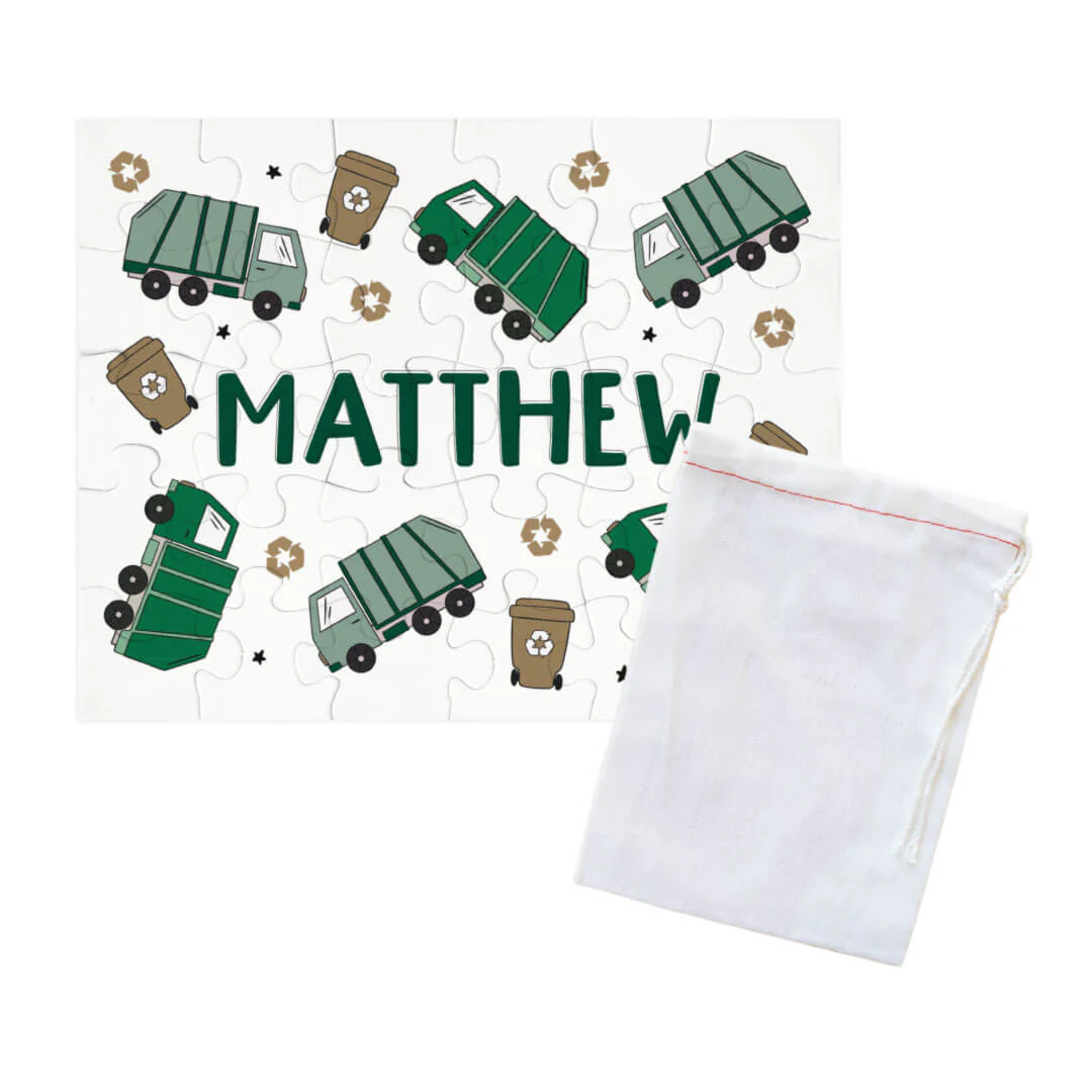 Kids Personalized 30 Piece Puzzle | Clean Up Crew - Image 2