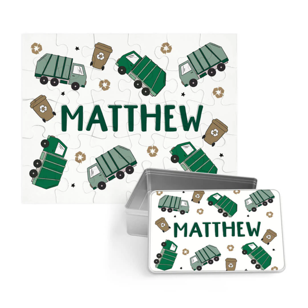 Kids Personalized 30 Piece Puzzle | Clean Up Crew - Image 3