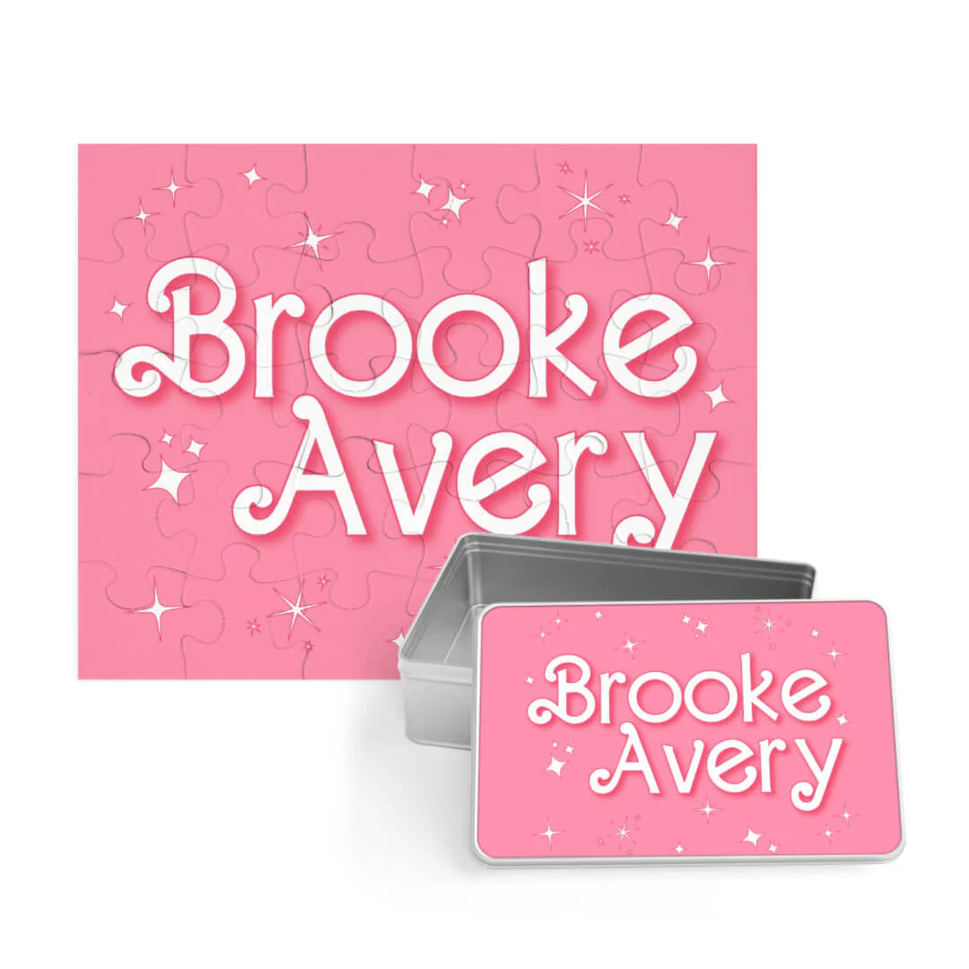Kids Personalized 30 Piece Puzzle | Sparkle Girl - Image 2