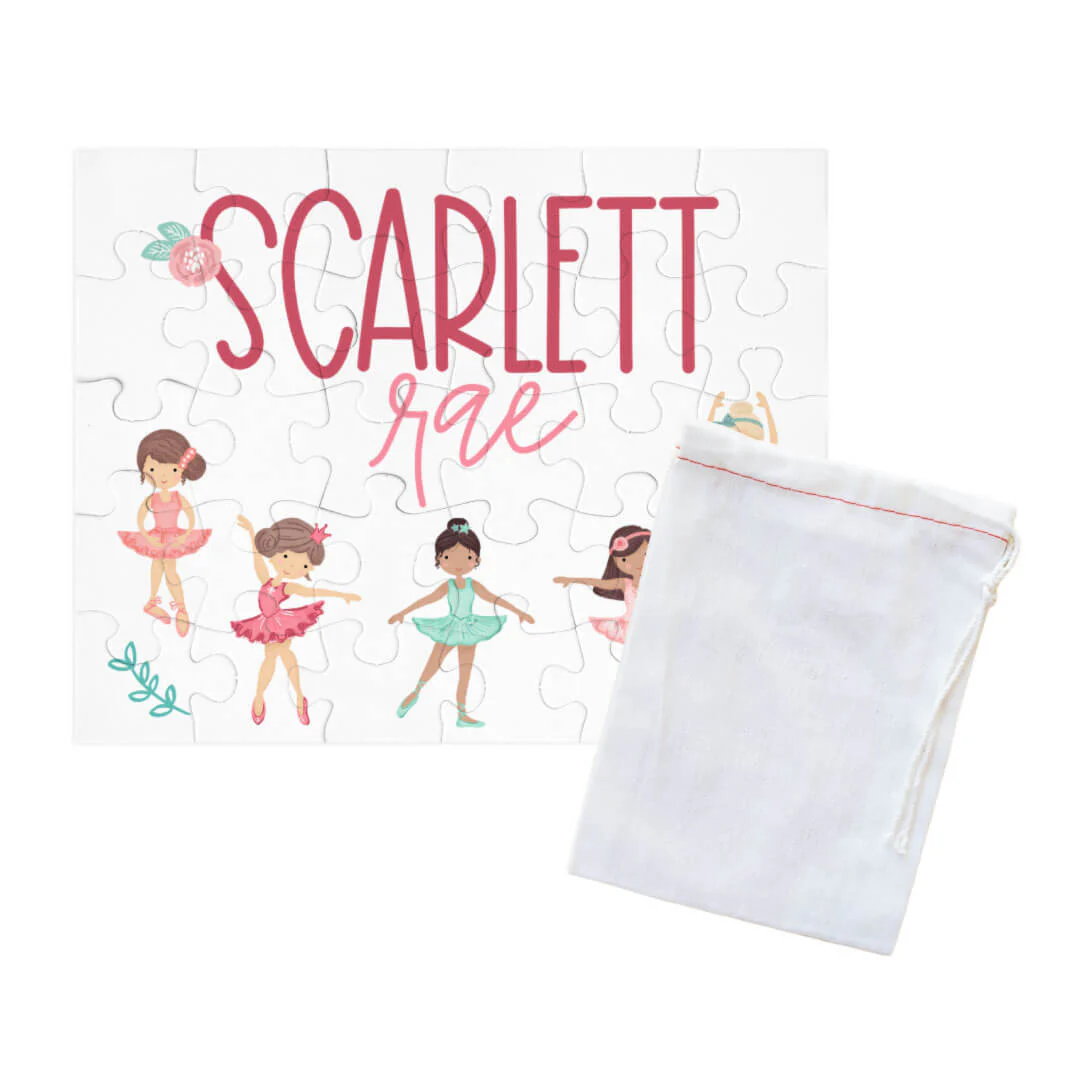 Kids Personalized 30 Piece Puzzle | Tiny Dancer - Image 3