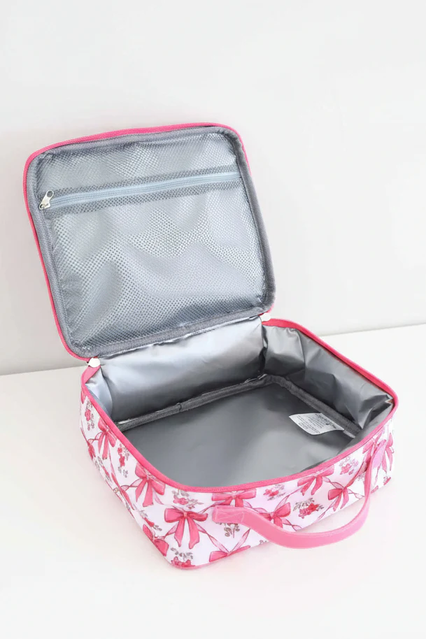 Kids Embroidered Ruffle Lunchbox | Bow Besties - Image 10