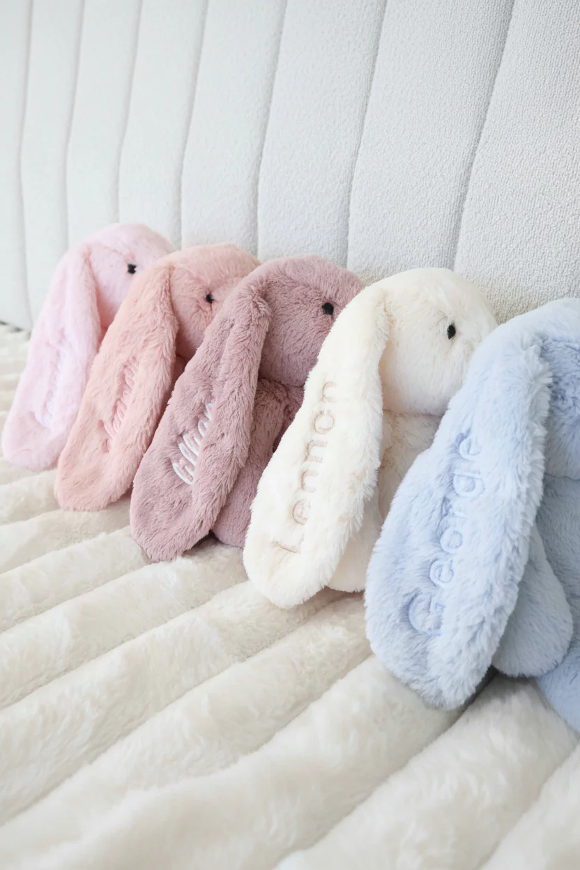 Embroidered Large Cuddle Plush Friends | Honey Bunny - Image 41