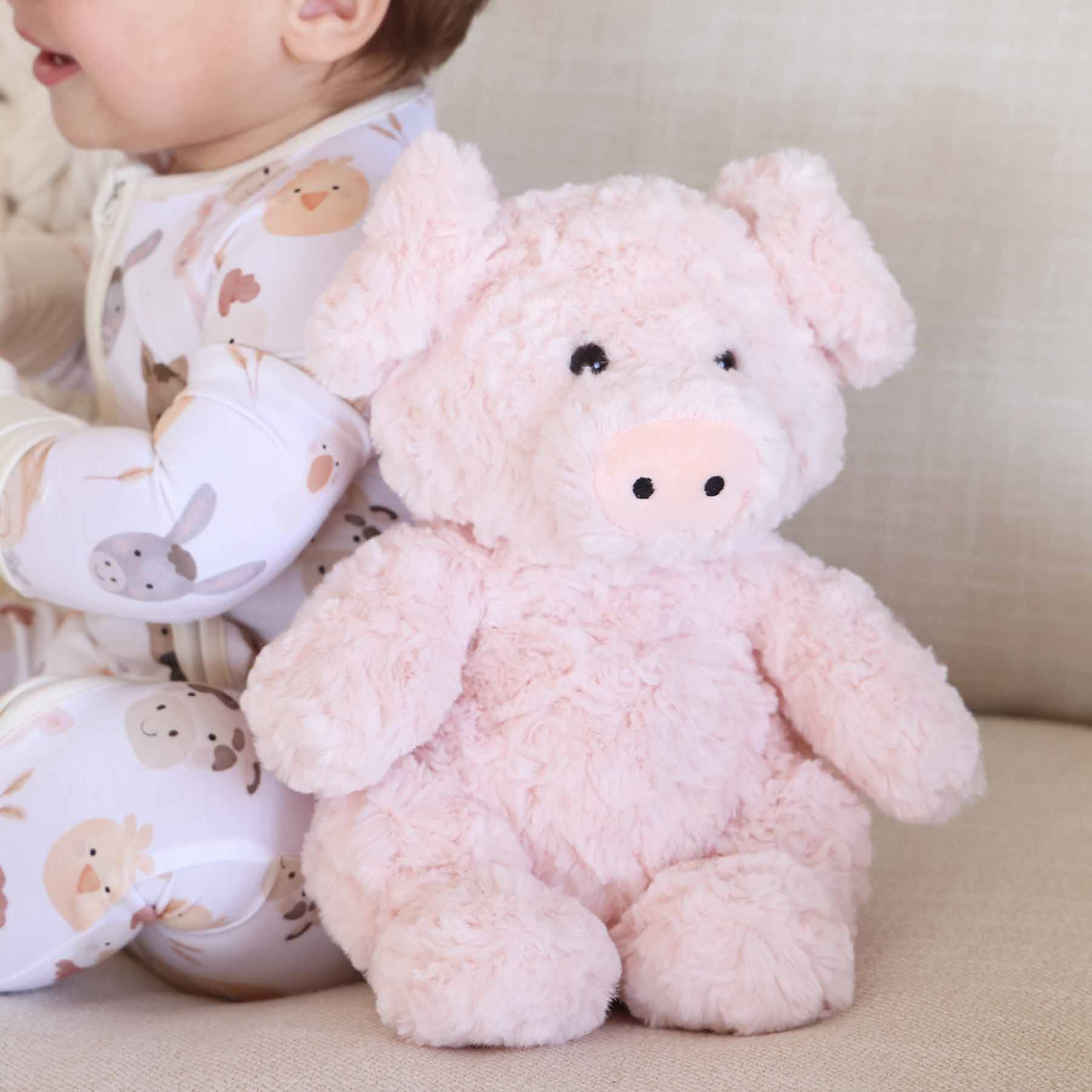Large Cuddle Plush Friends | Piper Pig - Image 6