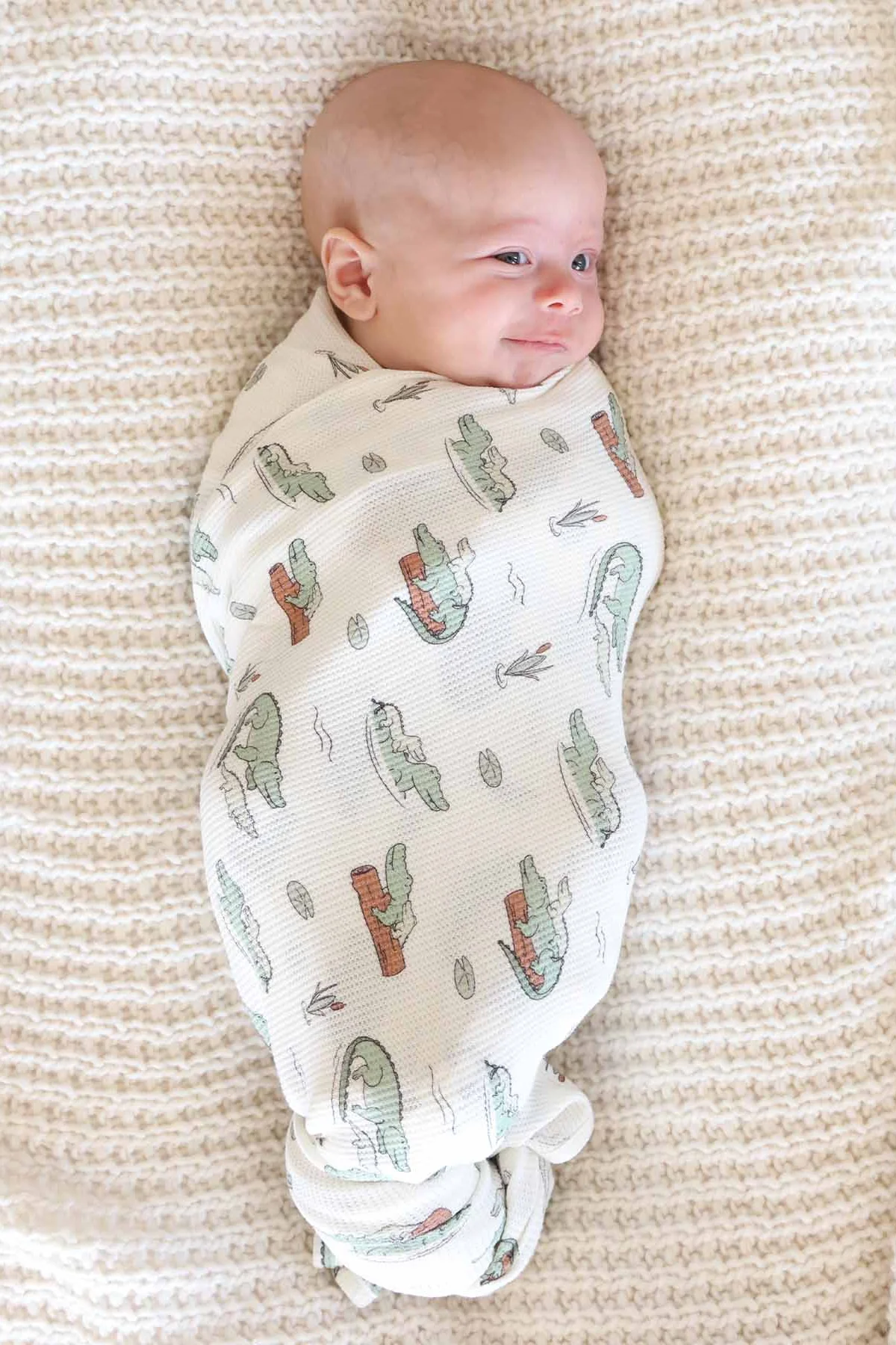 All Bamboo Waffle Swaddle Blankets - Image 22