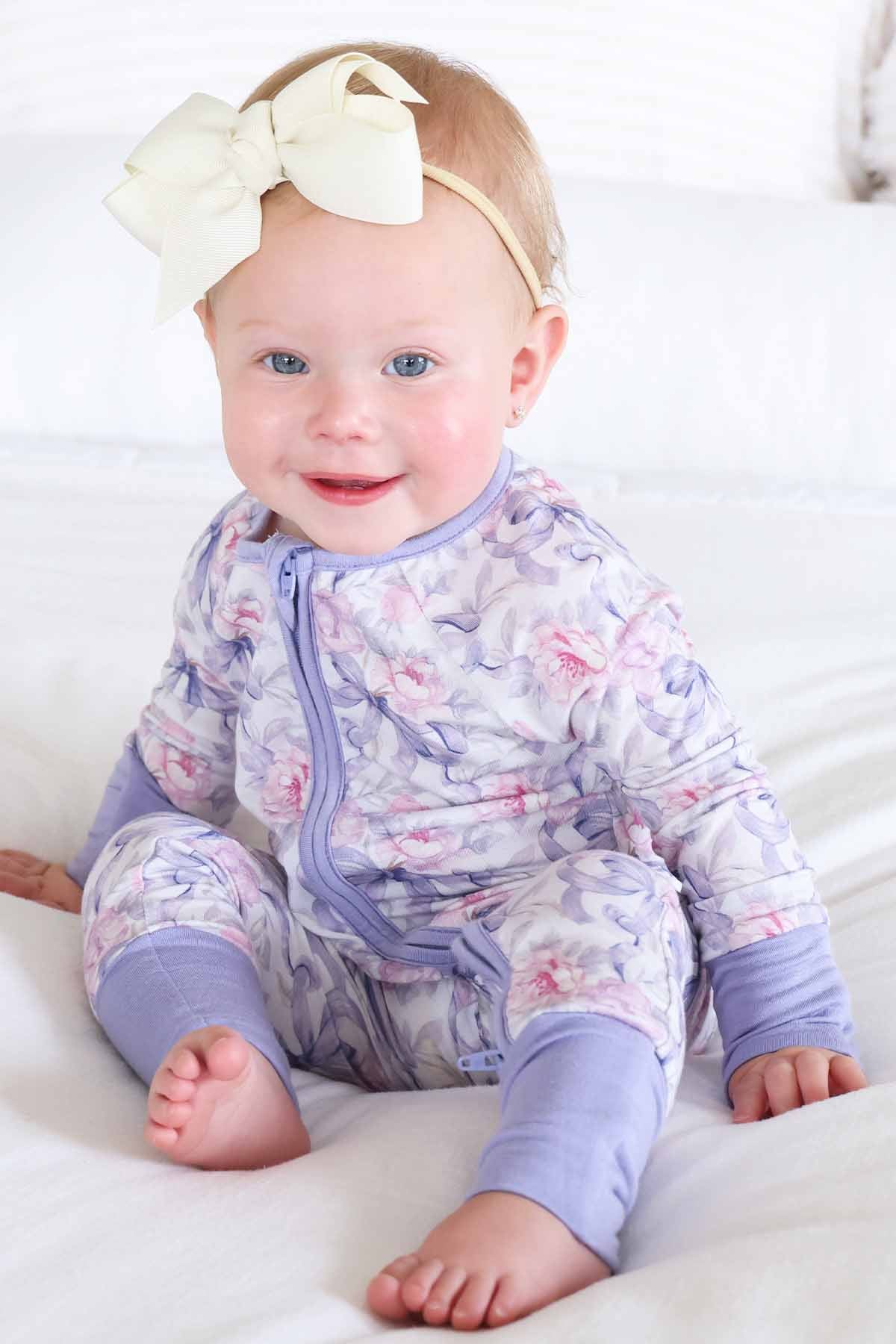 Leighton's Lavender Convertible Zip Romper - Image 13