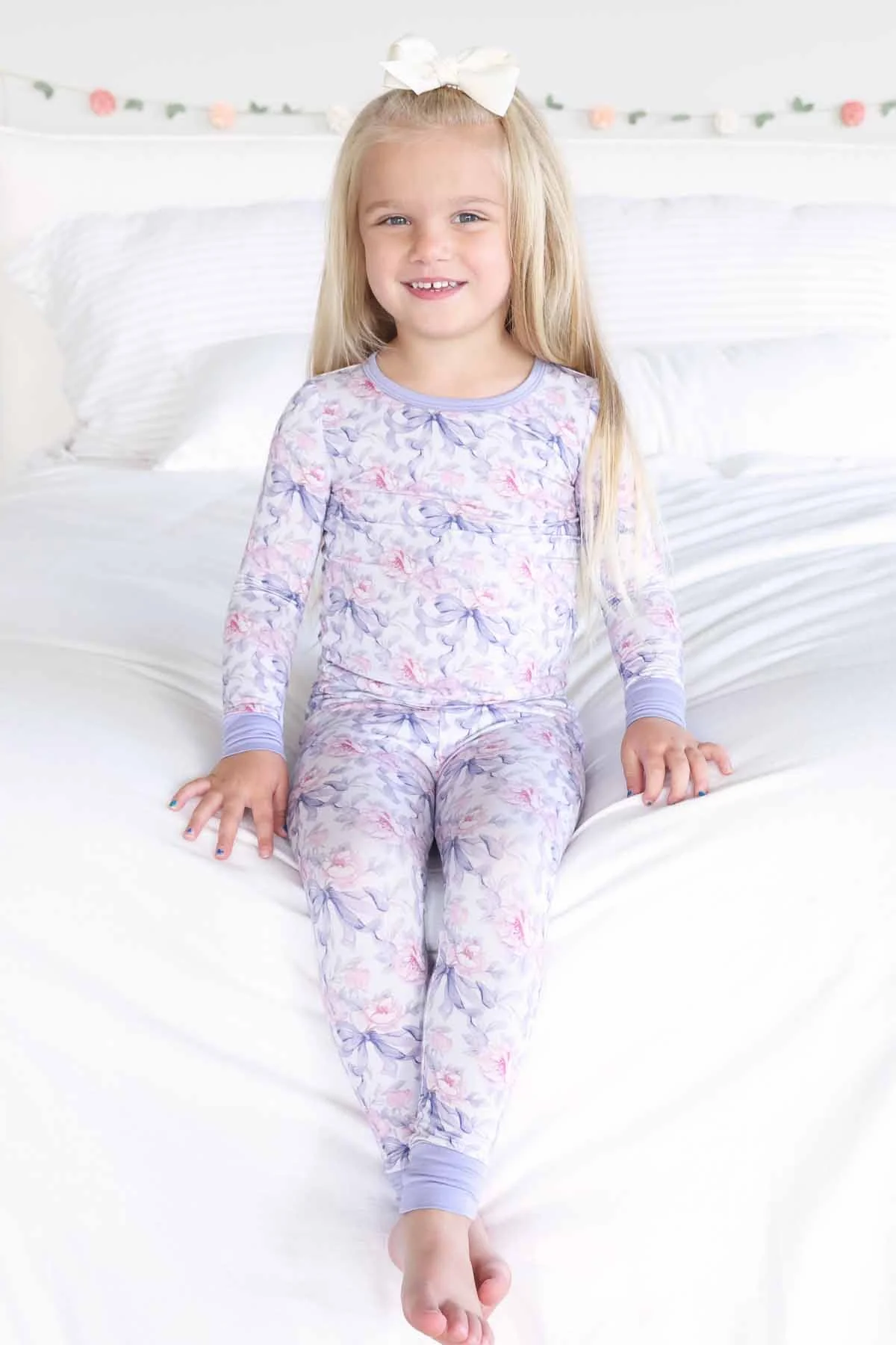 Leighton's Lavender Two Piece Pajama Set - Image 4