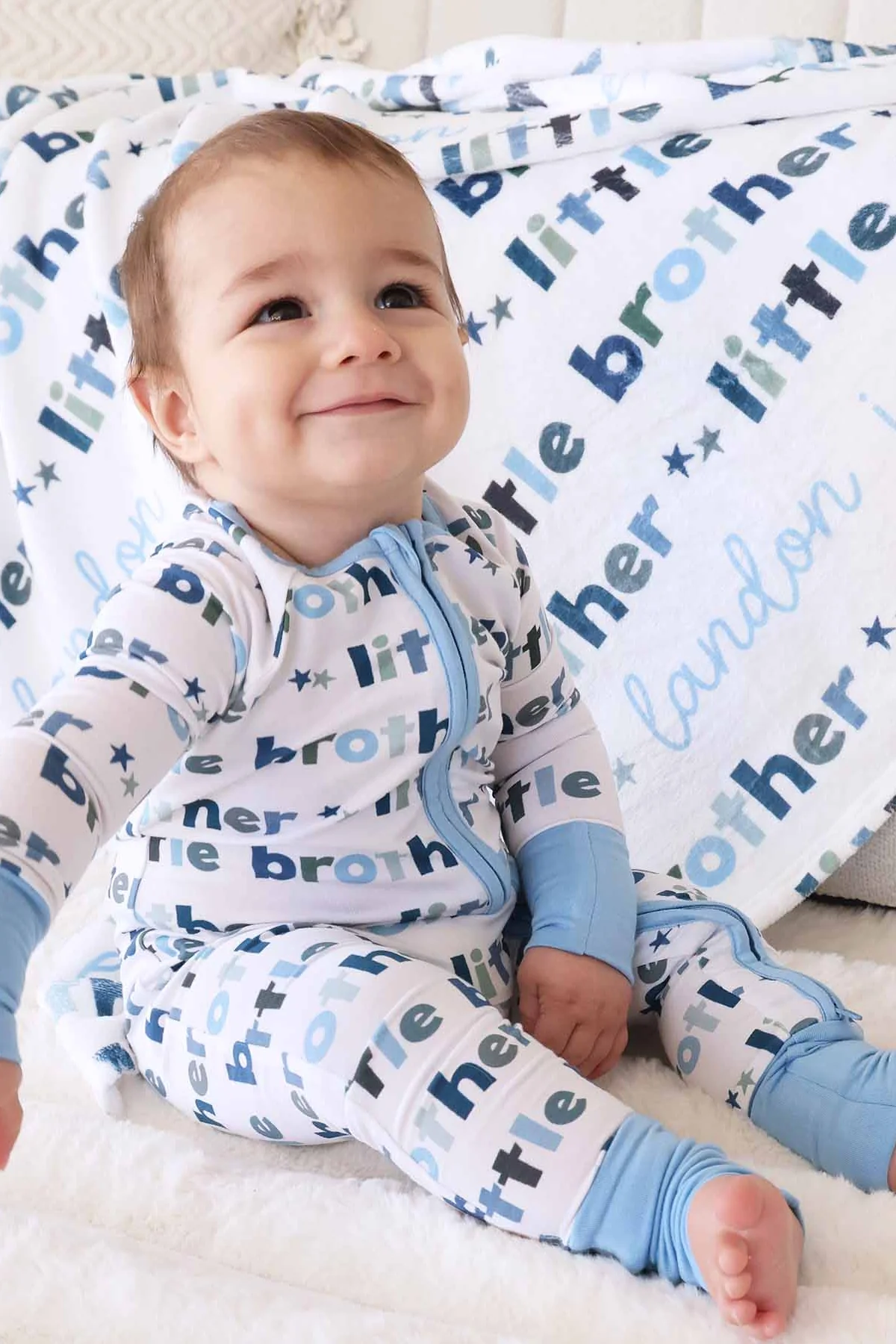 Little Brother Convertible Zip Romper - Image 9