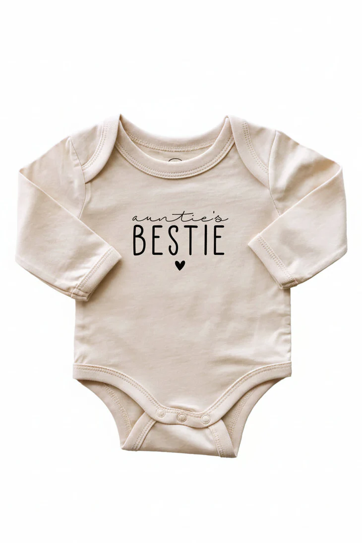 Long Sleeve Graphic Bodysuits | Natural - Image 3