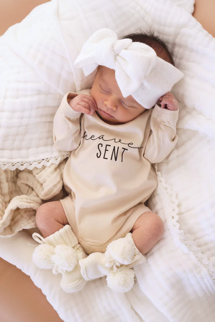 Long Sleeve Graphic Bodysuits | Natural - Image 6