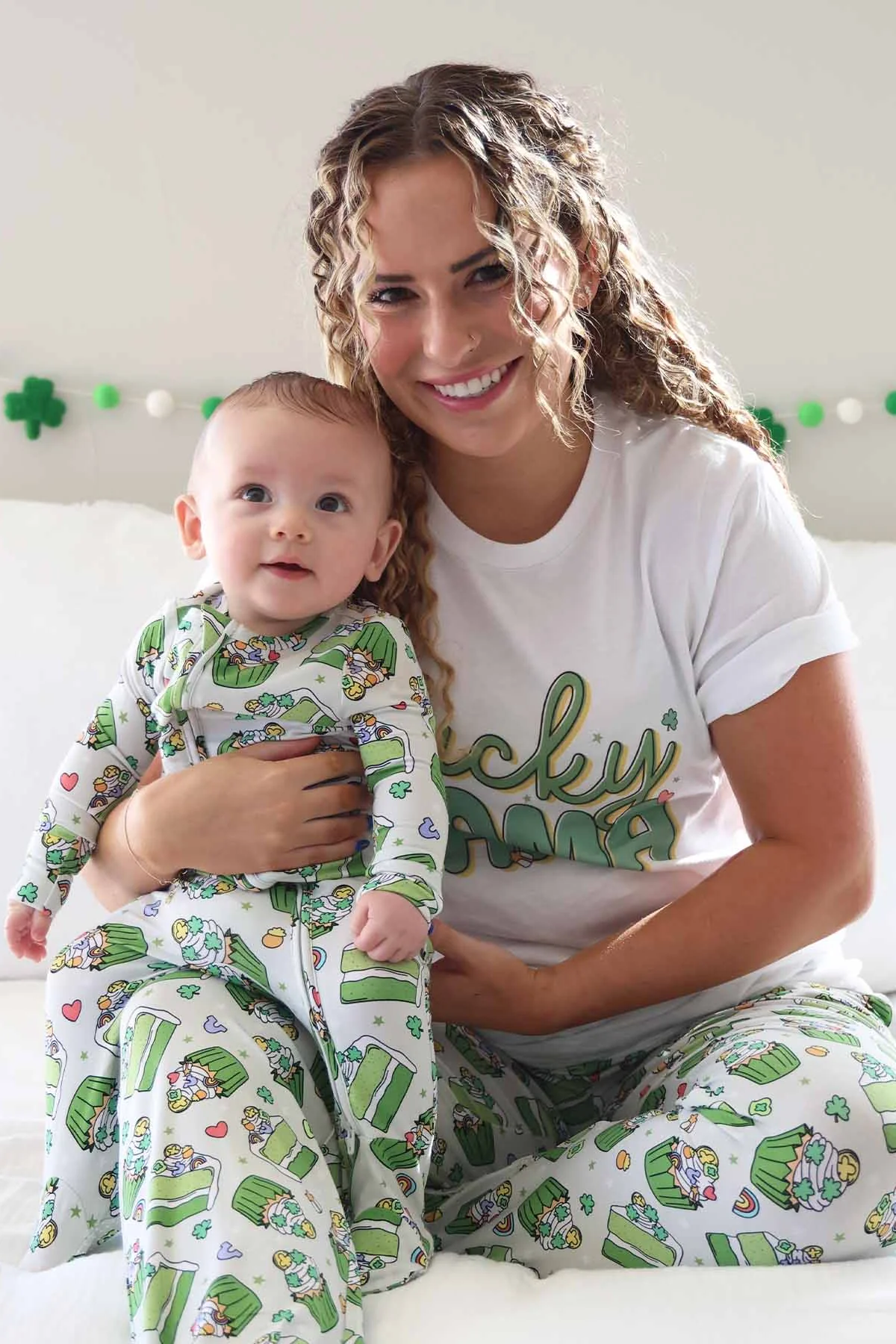 Lucky Parent Adult Graphic Tee | White - Image 20