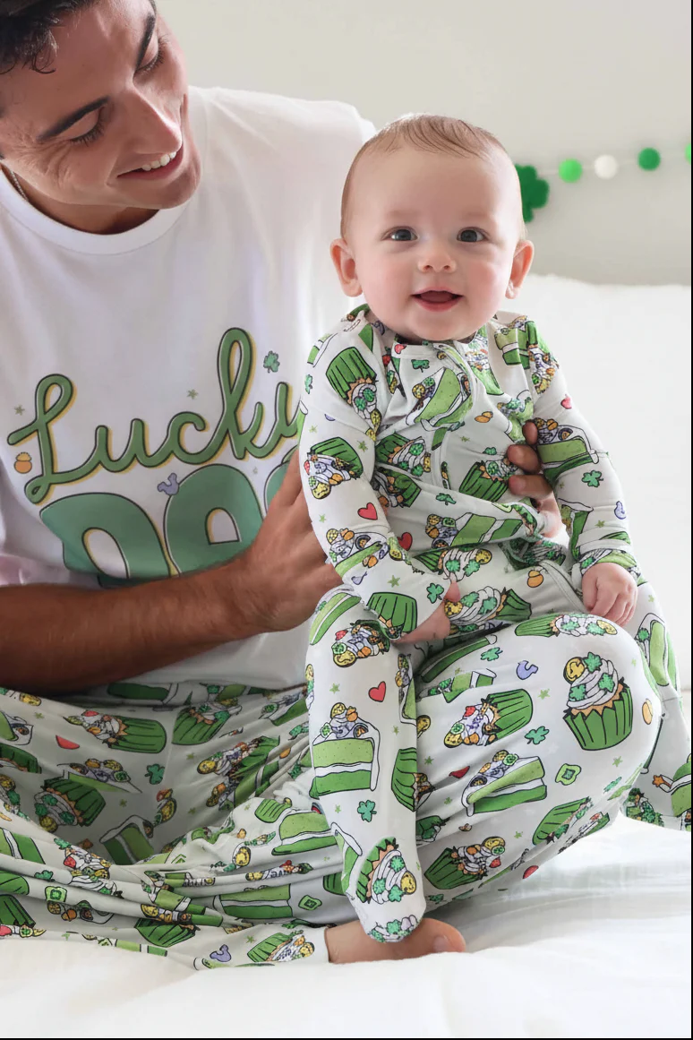 Lucky Parent Adult Graphic Tee | White - Image 6