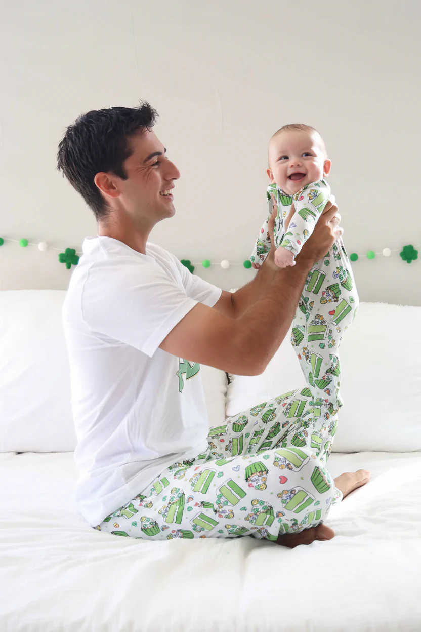 Shamrock Sweets Zipper Footie - Image 19