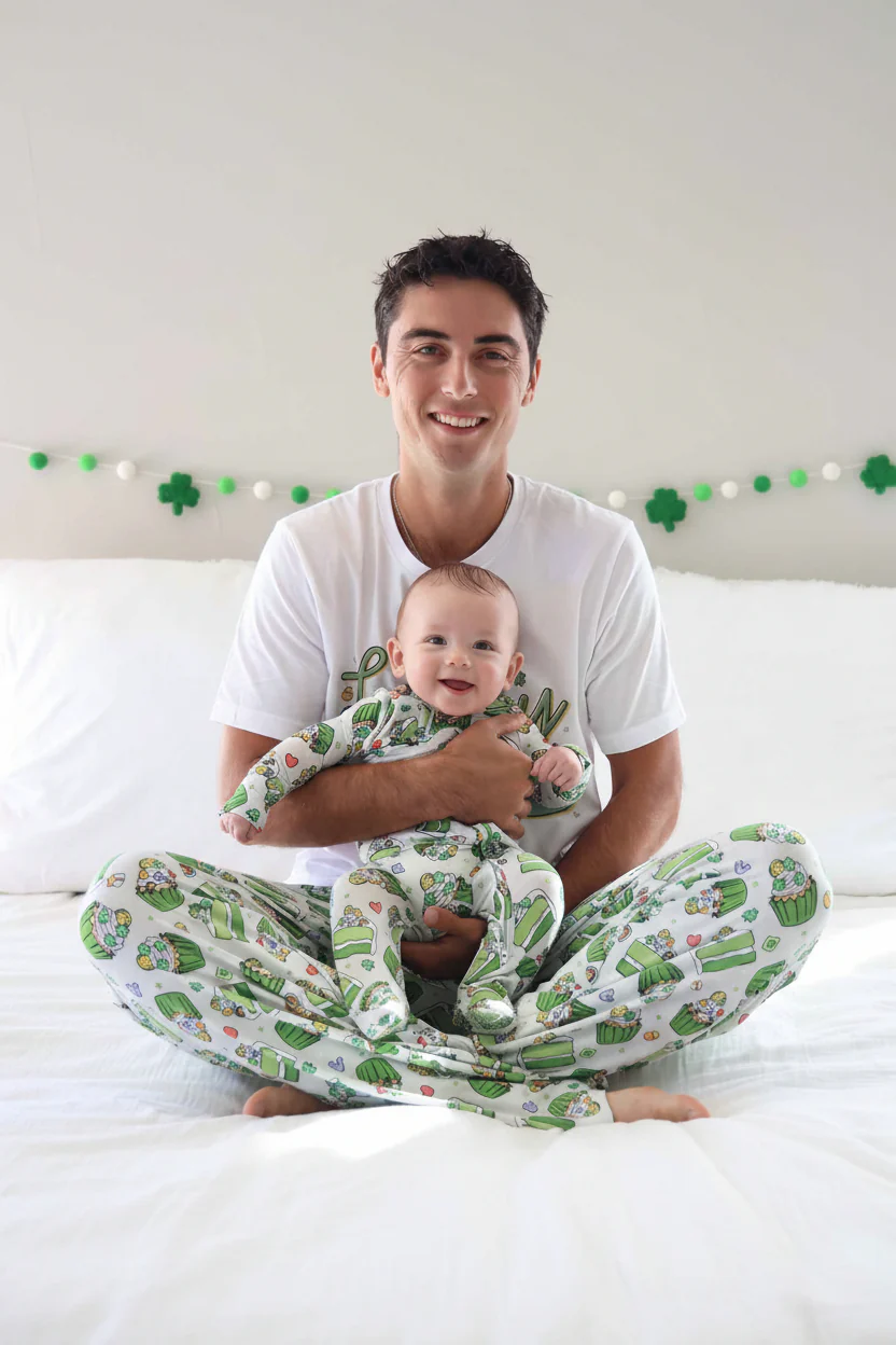 Shamrock Sweets Zipper Footie - Image 24