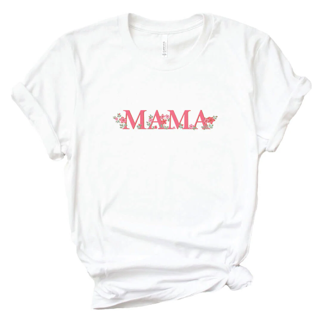 Mama Bow Besties Graphic Tee | White