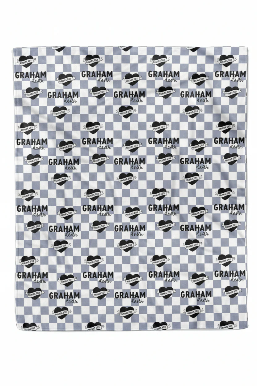 Mama's Boy Personalized Kids Blanket - Image 2