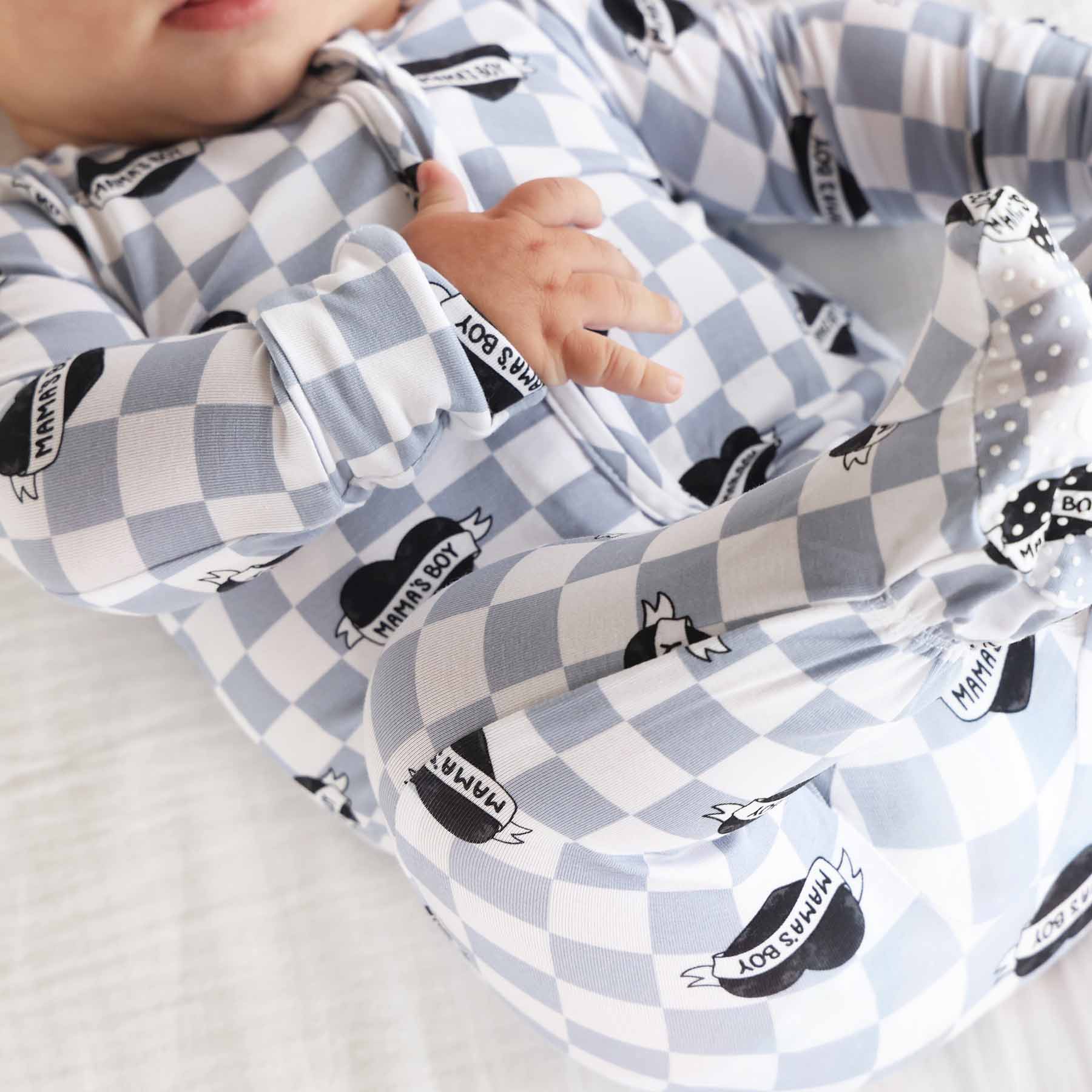 Mama's Boy Zipper Footie - Image 10
