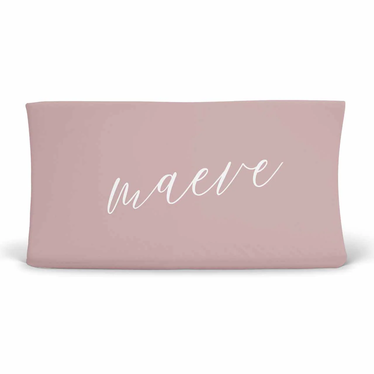 Color Story | Mauve Personalized Changing Pad Cover