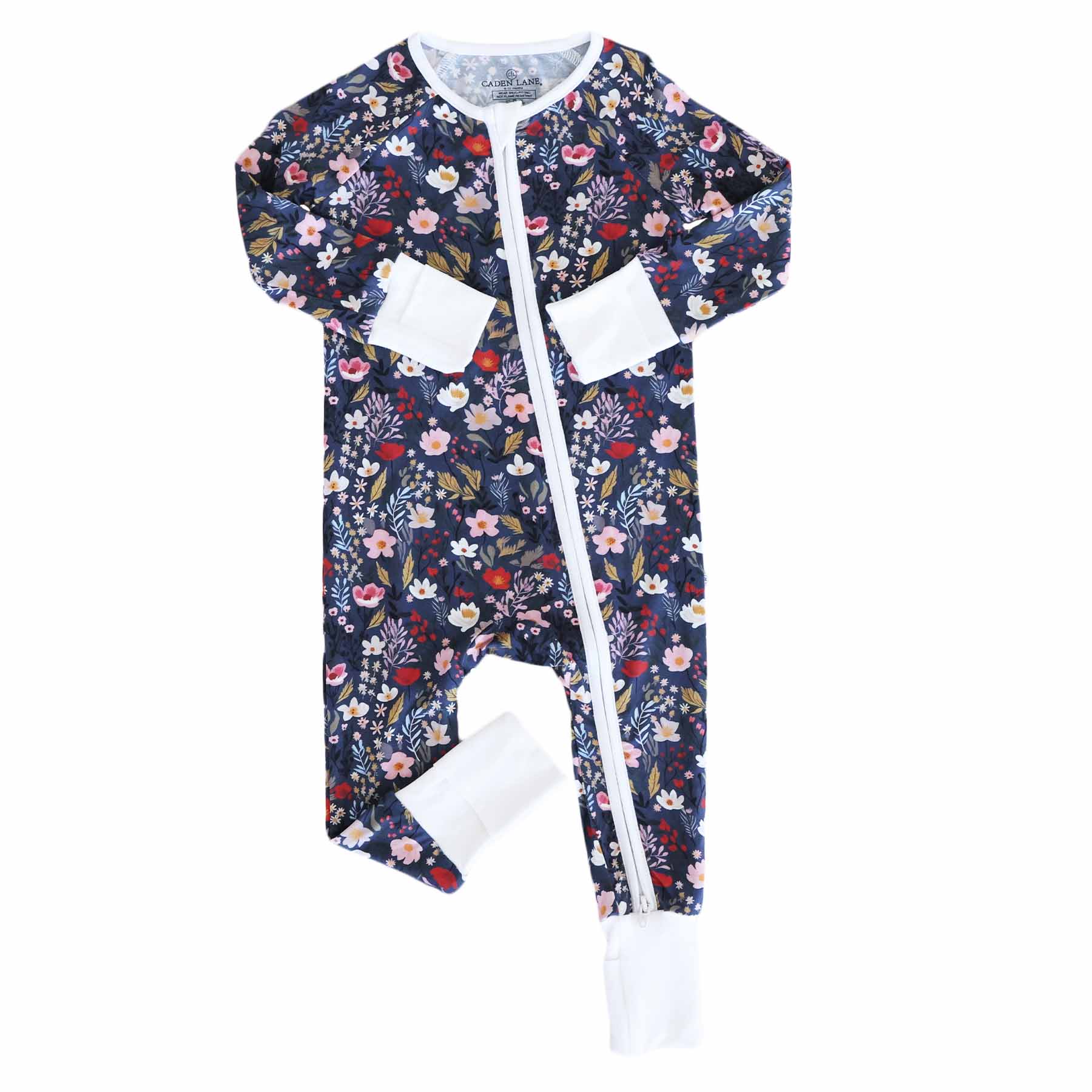 Midnight Meadow Convertible Zip Romper - Image 2