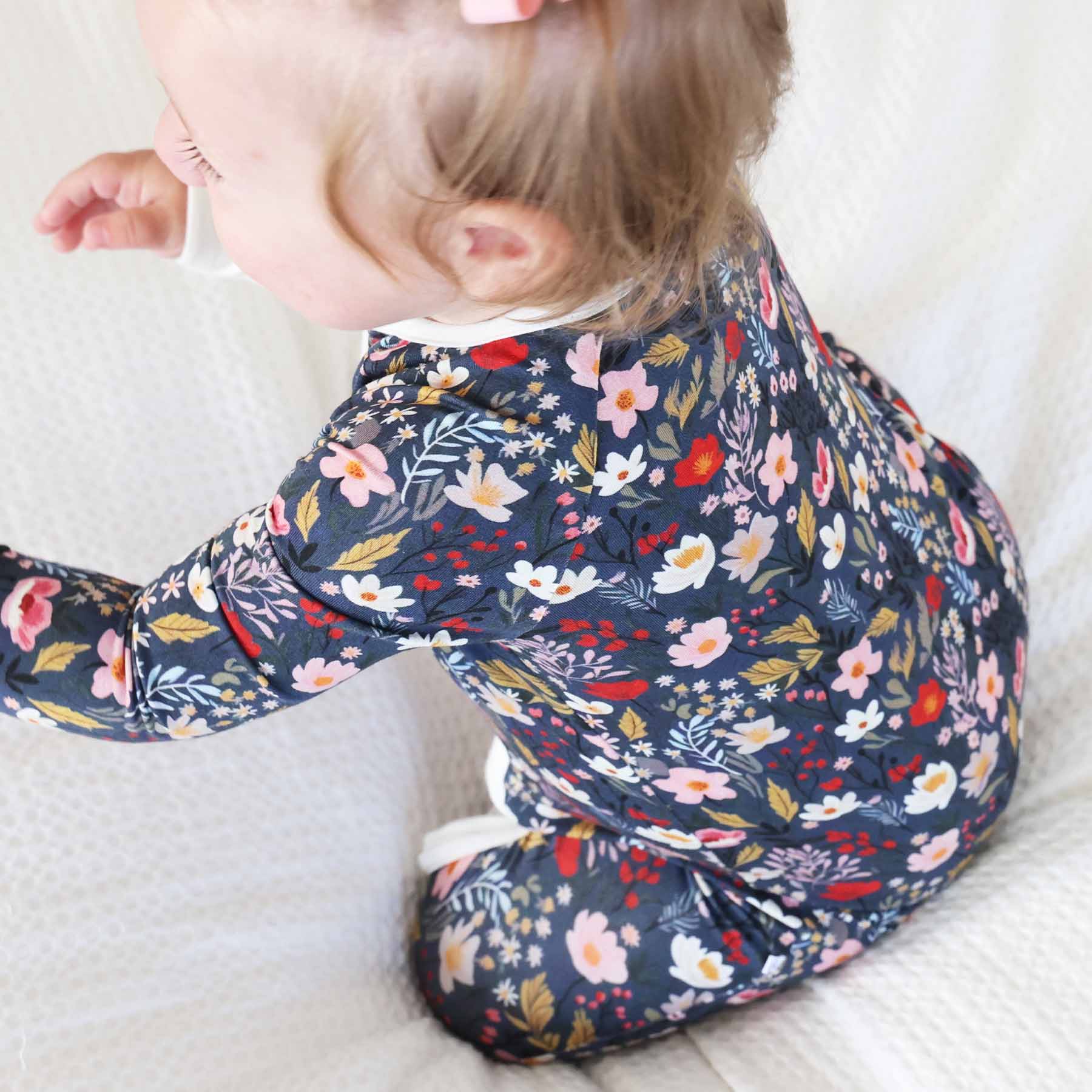 Midnight Meadow Convertible Zip Romper - Image 9
