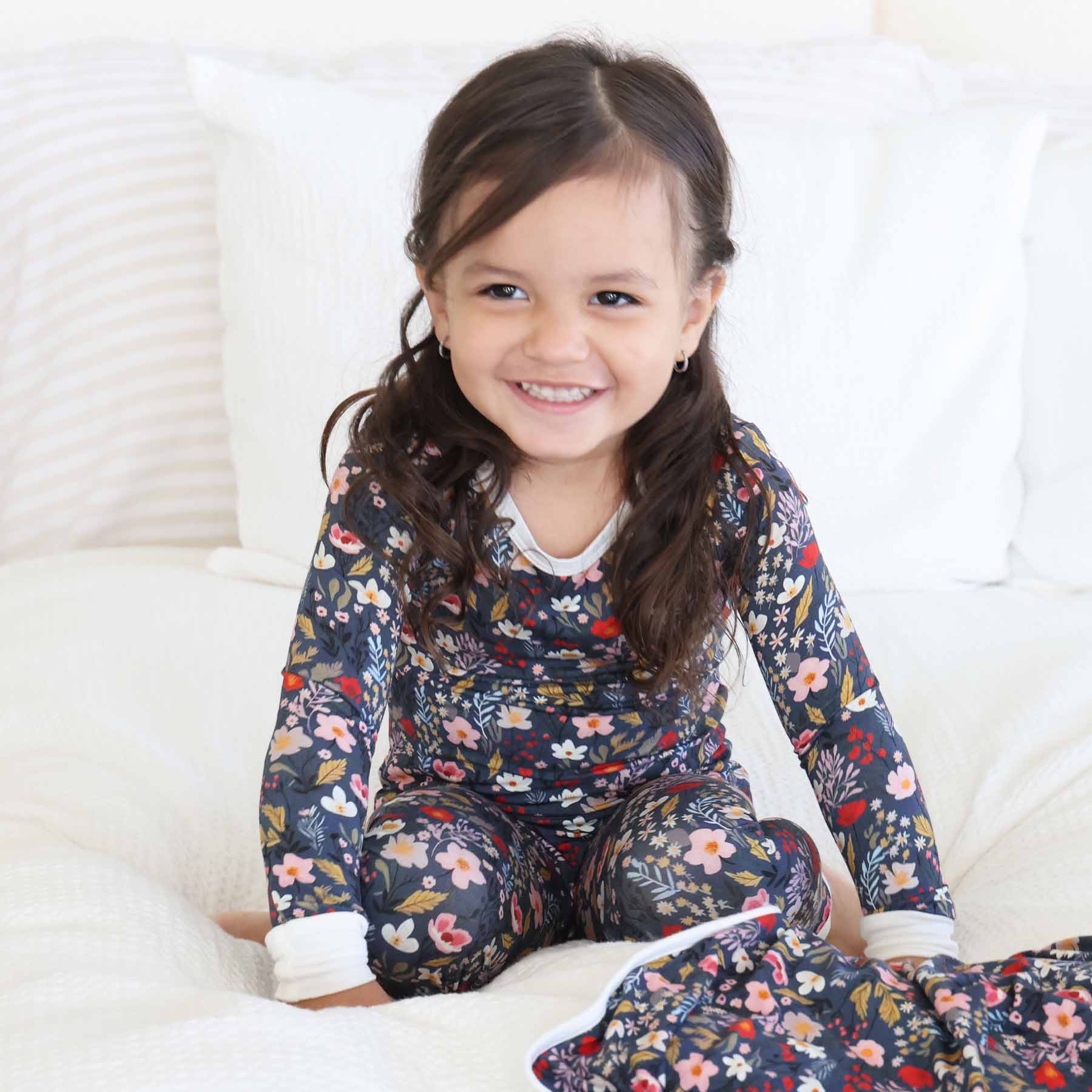 Midnight Meadow Two Piece Pajama Set - Image 10