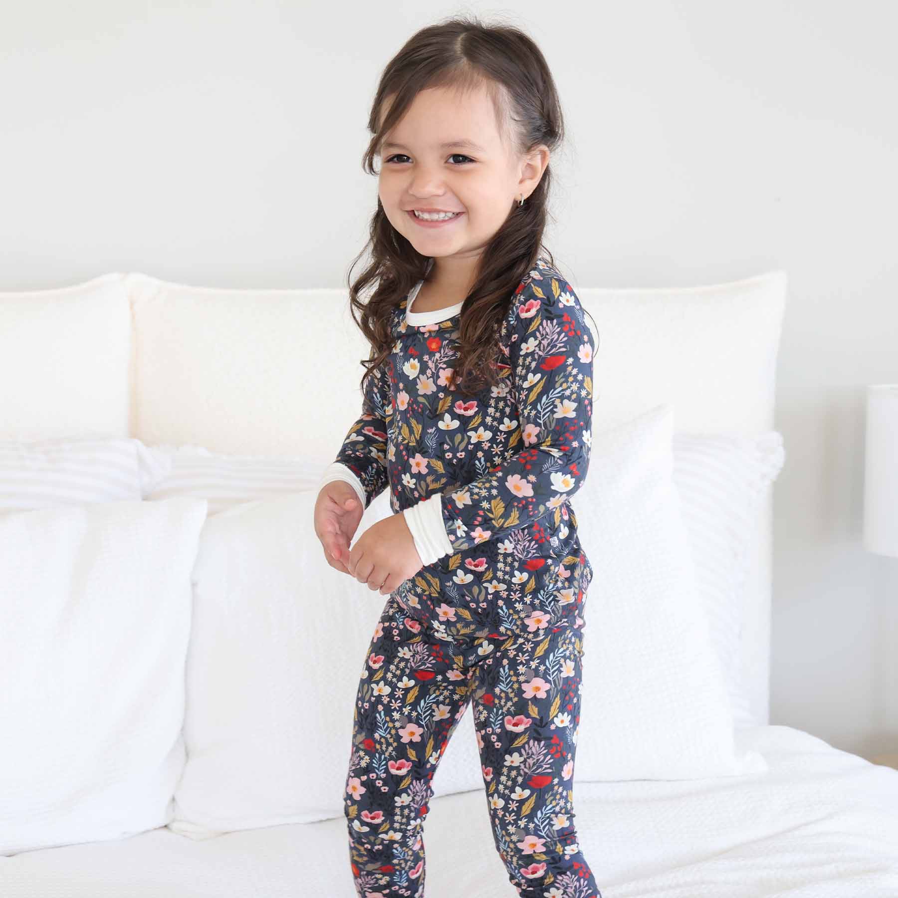 Midnight Meadow Two Piece Pajama Set - Image 6
