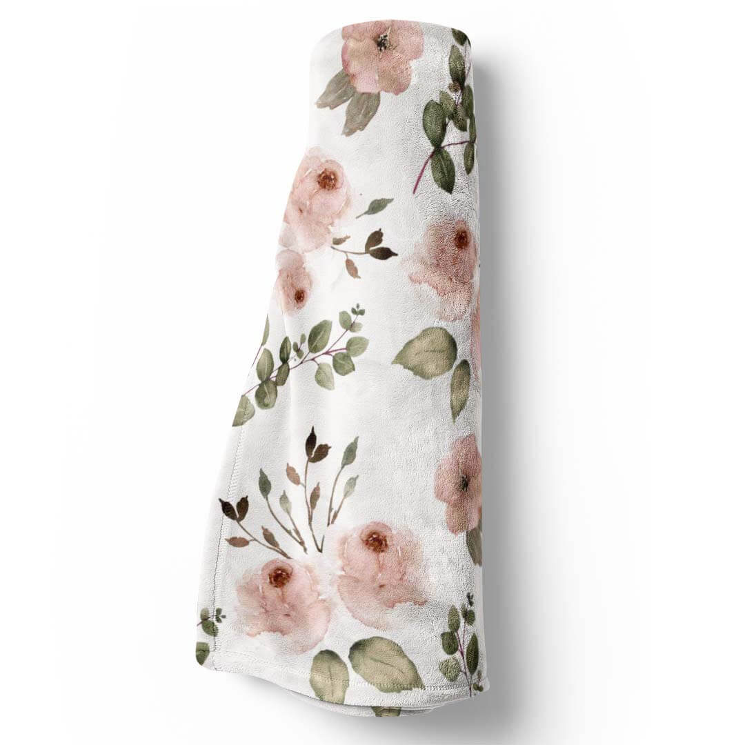 Millie's Dusty Rose Garden Blanket - Image 2