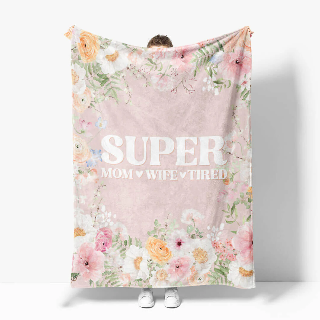 Mom Blanket | Super Mom - Image 2