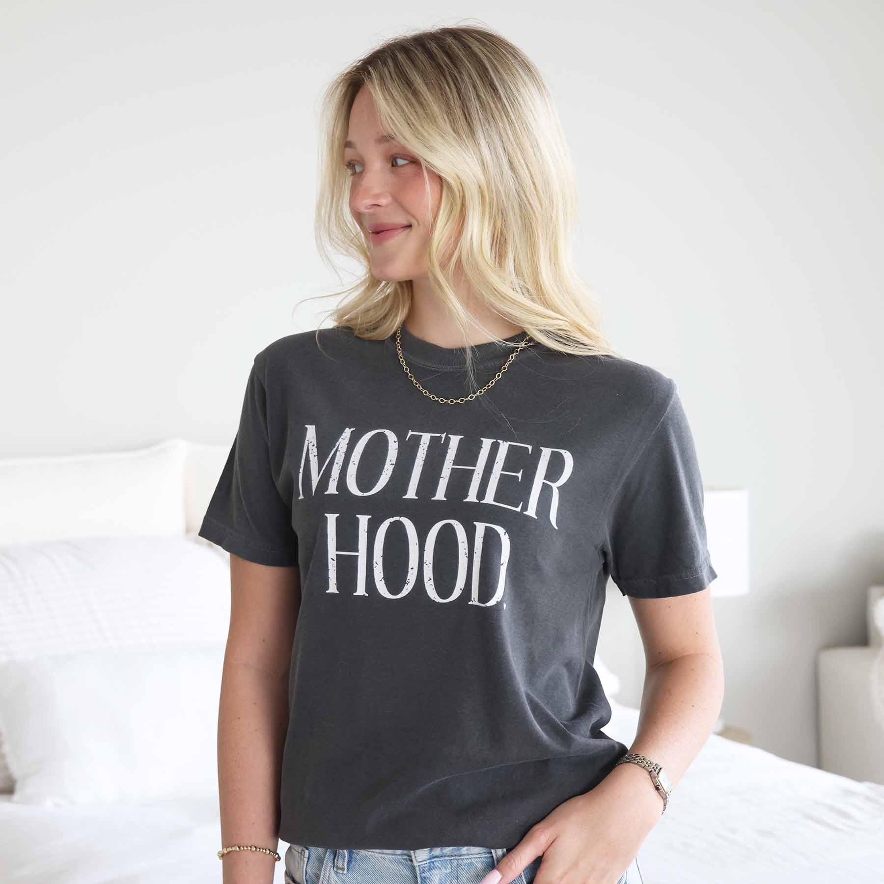 Motherhood Graphic Tee | Pepper - Image 5