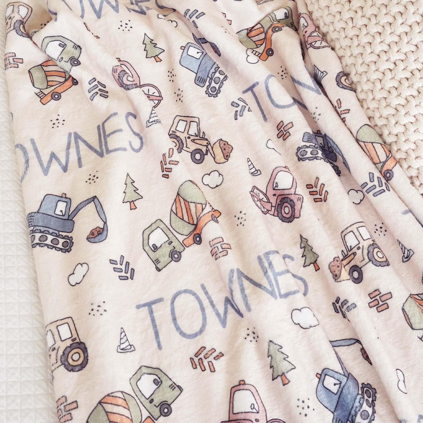 New Build Personalized Kids Blanket - Image 3
