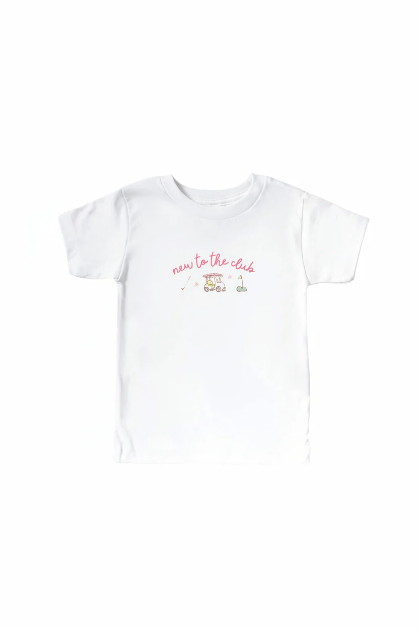 New To The Club Kids Graphic Tee | White - Image 3