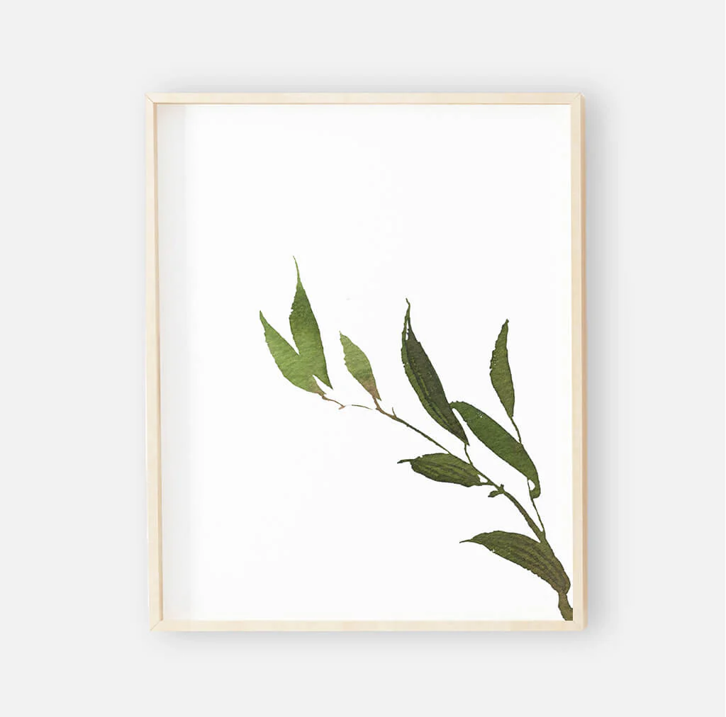Olive Leaf Digital Nursery Art Print Group - Image 4