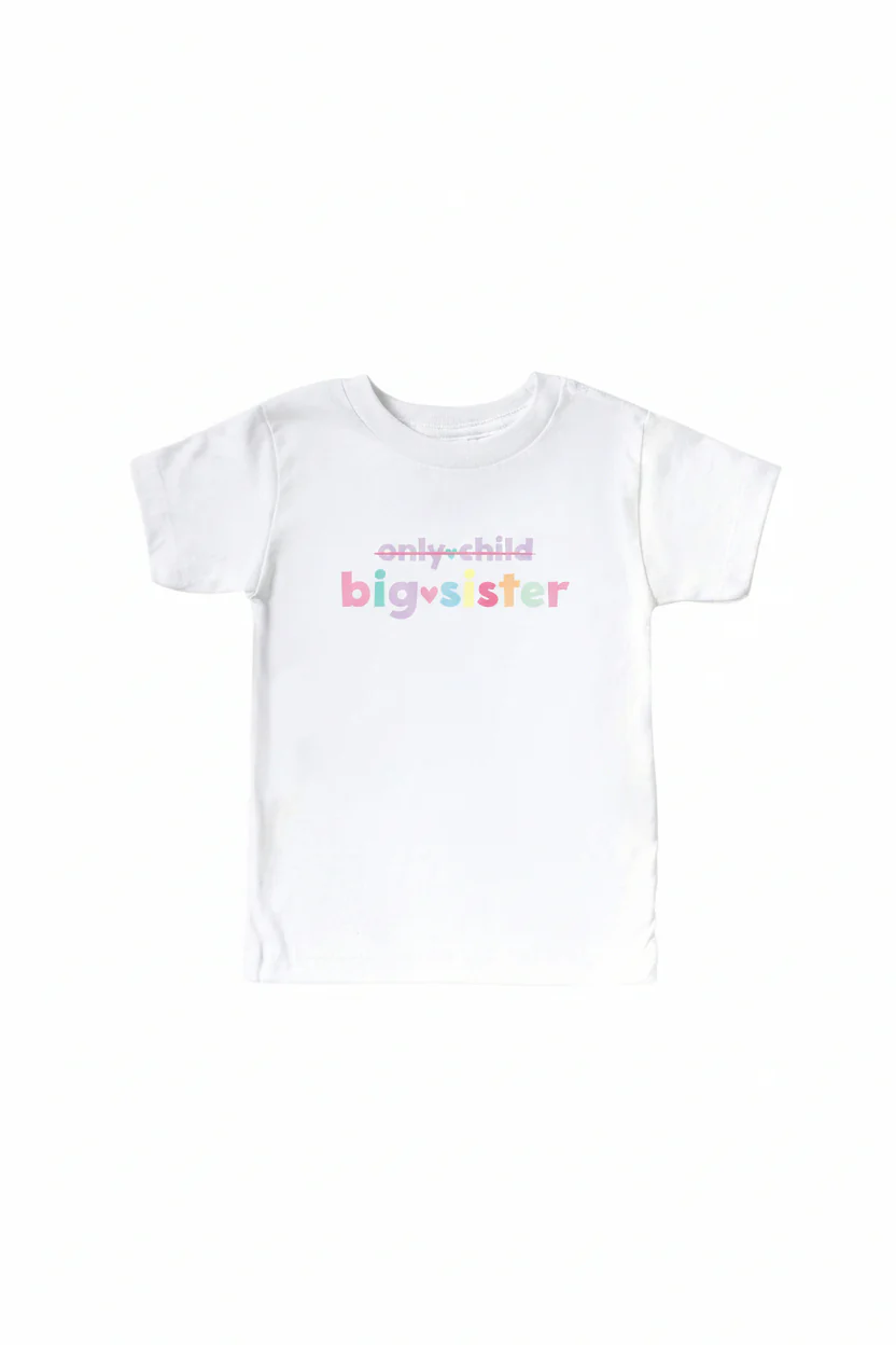 Only Child Kids Graphic Tee | White - Image 2