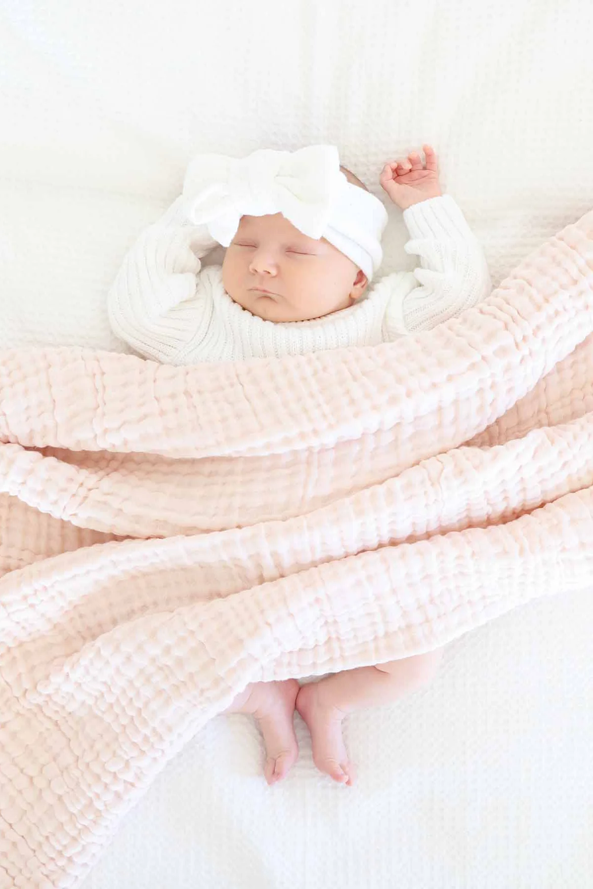 Organic Cotton Gauze Swaddle Blankets - Image 15