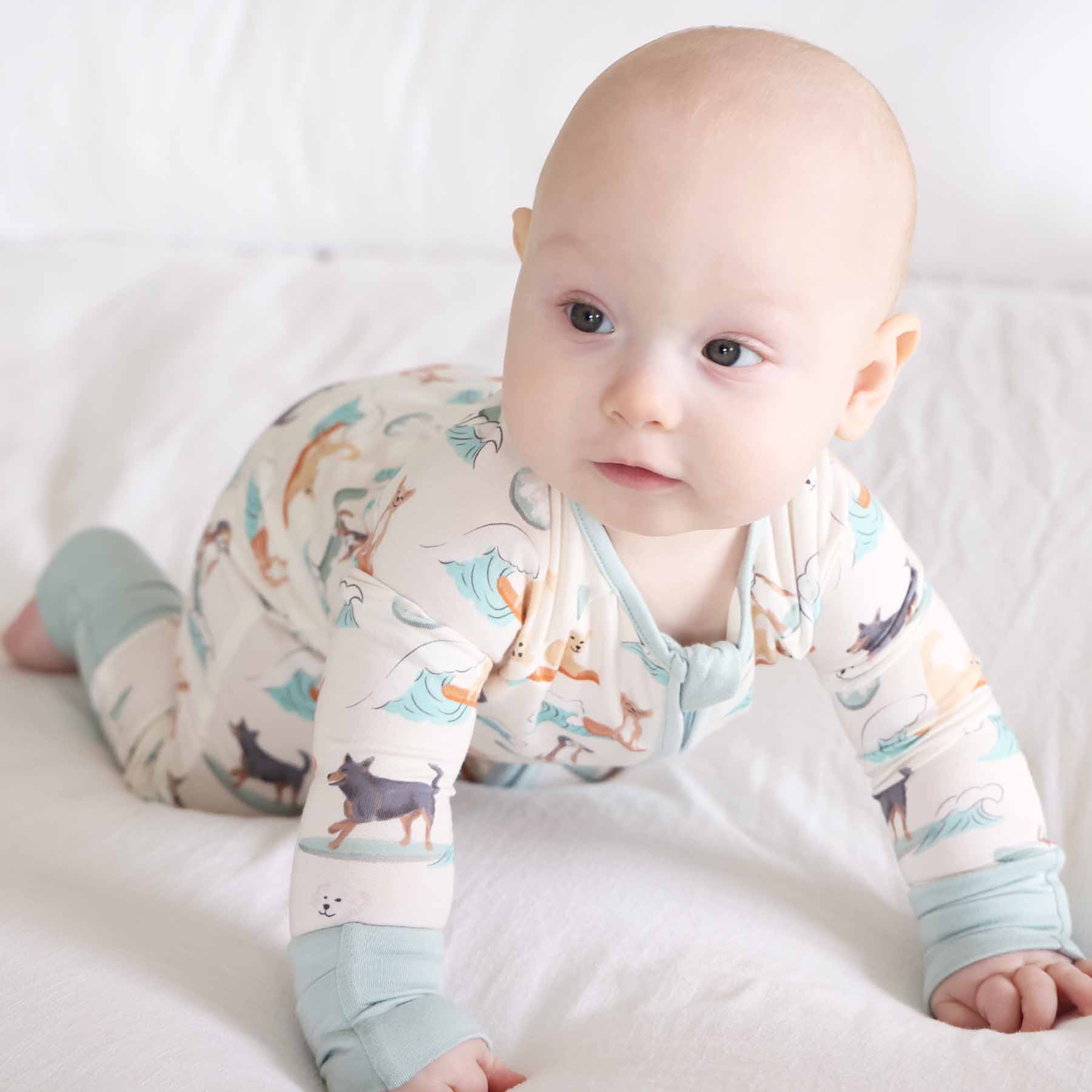 Paddle Pups Convertible Zip Romper - Image 11