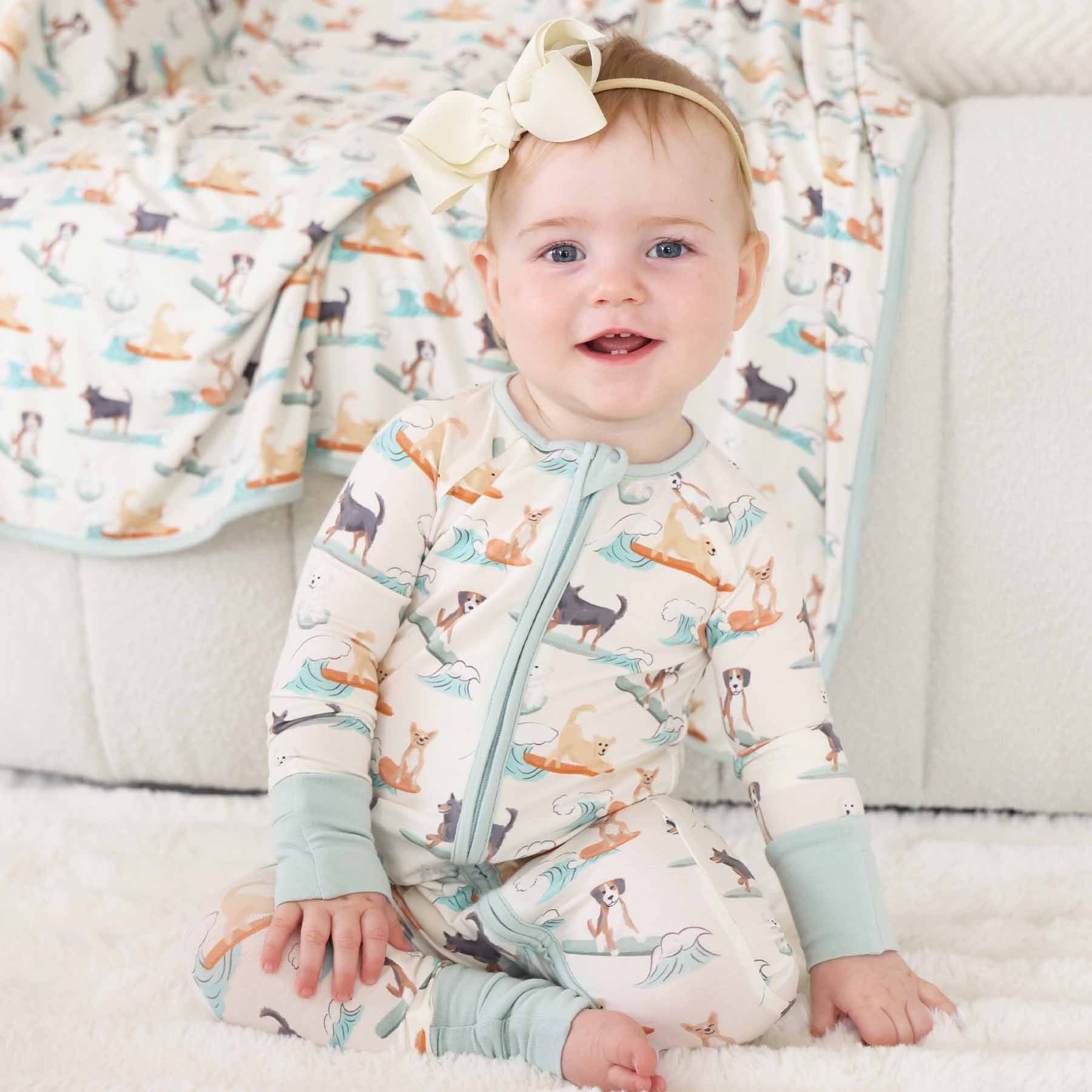 Paddle Pups Convertible Zip Romper - Image 3