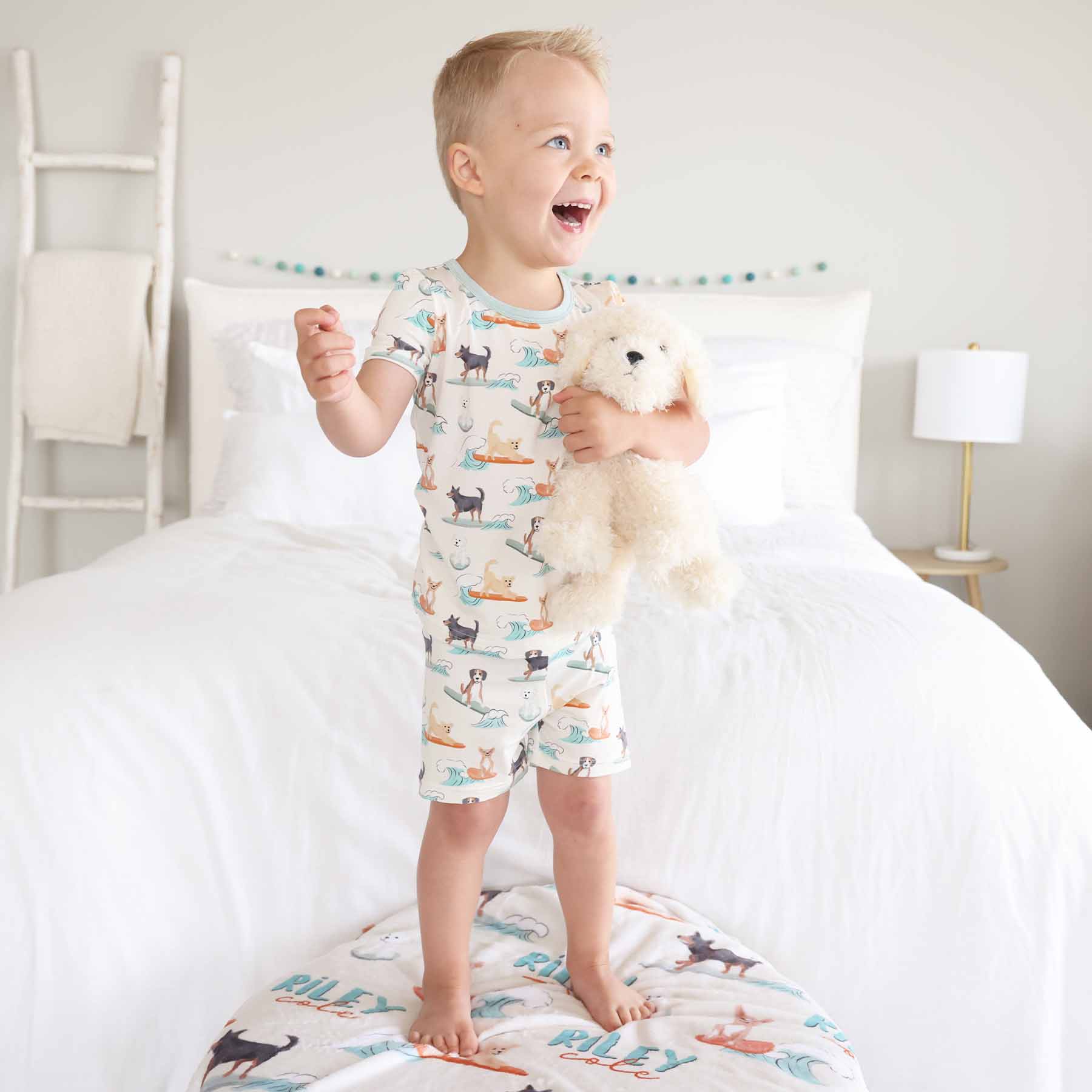 Paddle Pups Two Piece Pajama Set - Image 7