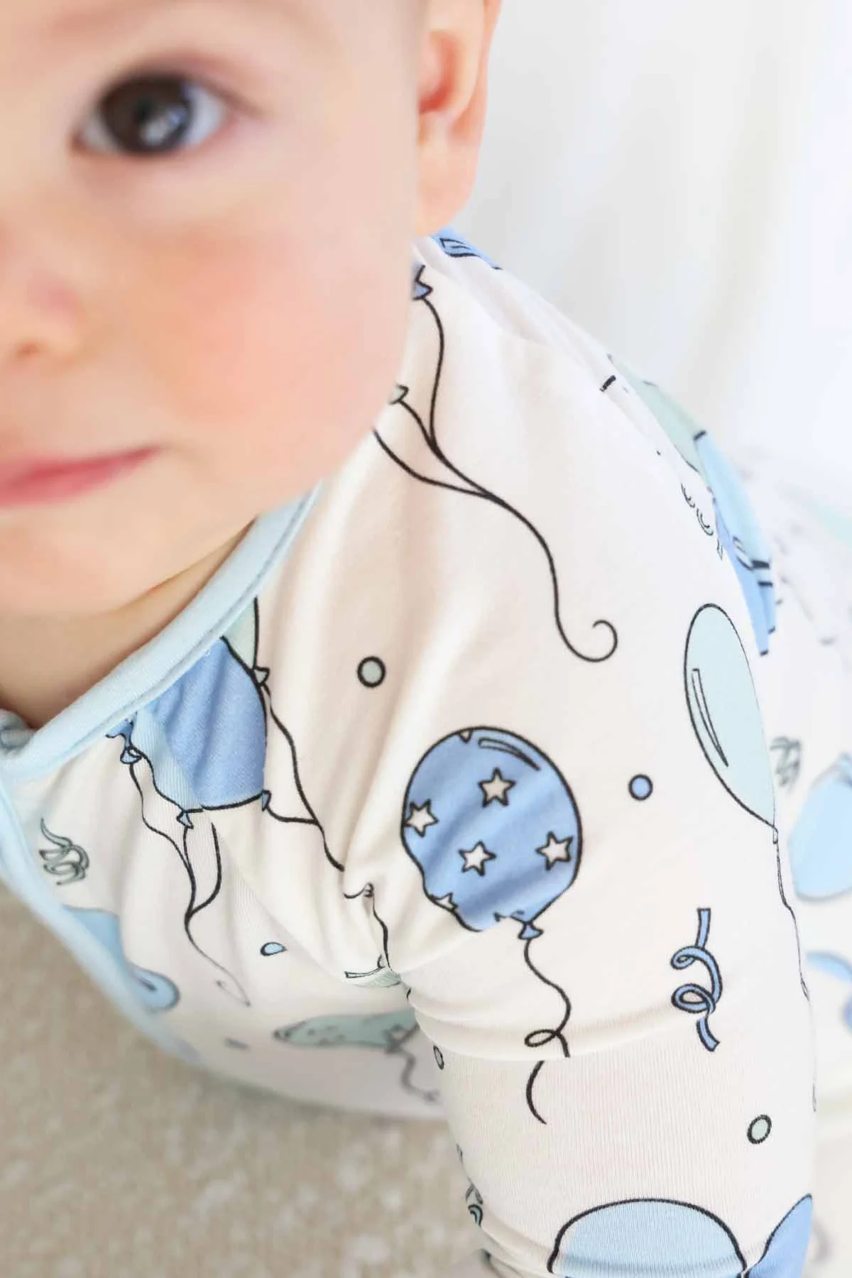 Party Time Convertible Zip Romper | Blue - Image 9