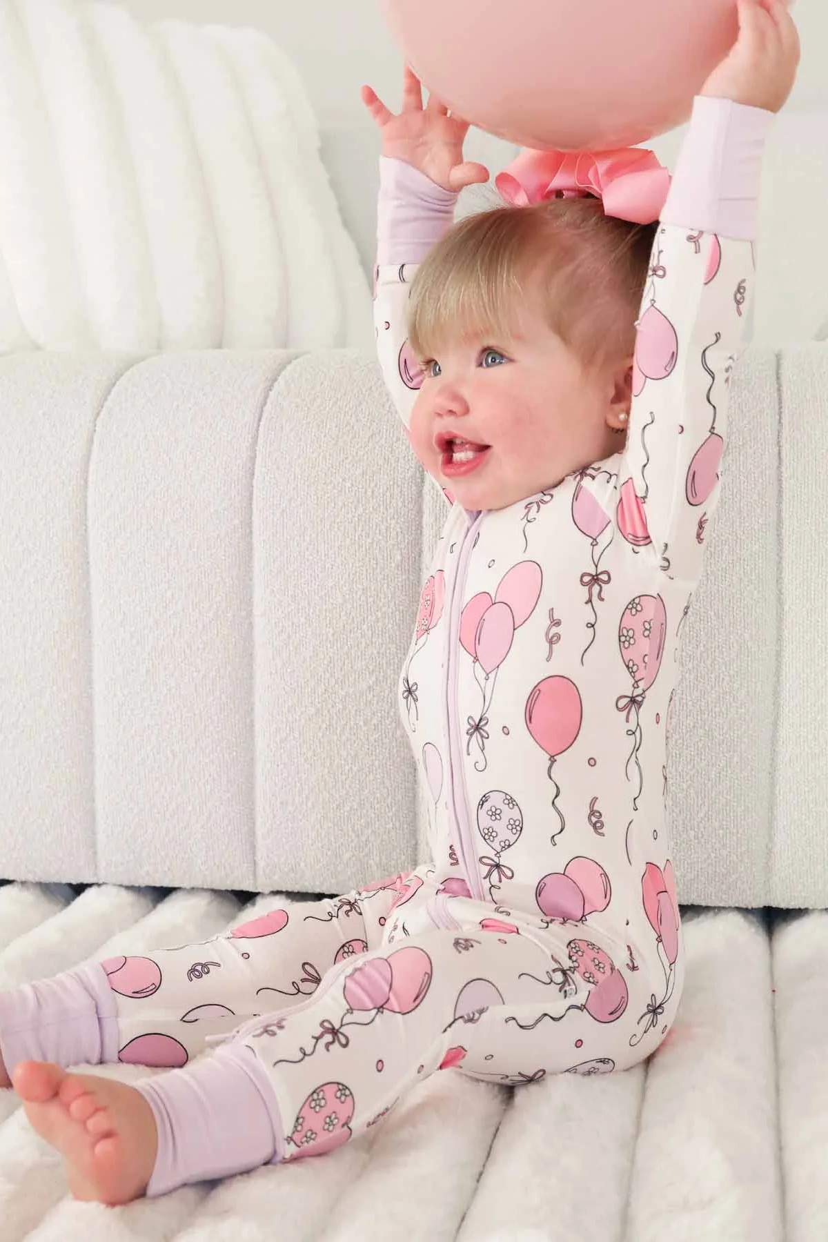 Party Time Convertible Zip Romper | Pink - Image 5